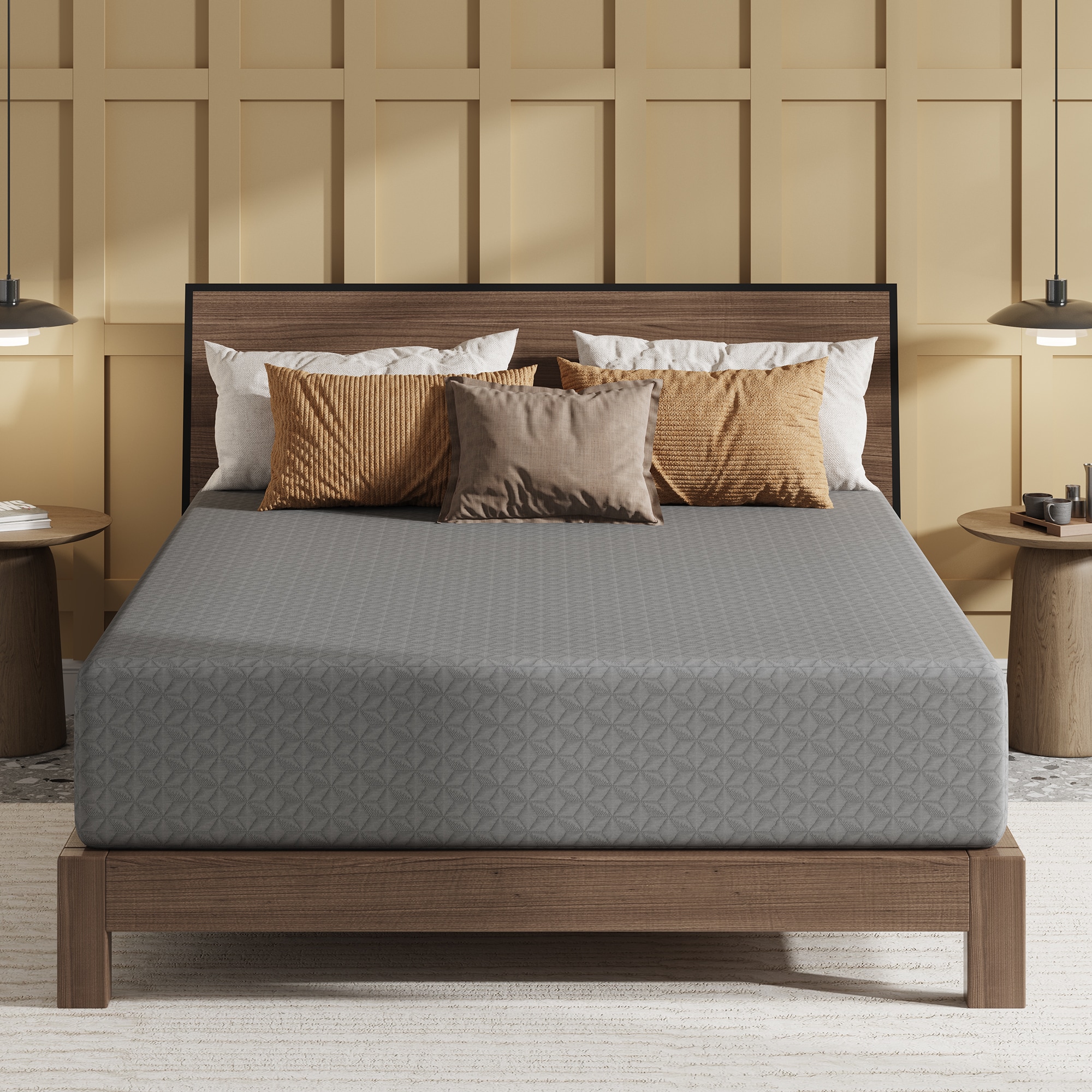 Avenco LW-A-M01816-14-Q 14-in Medium Queen Foam Mattress in a Box
