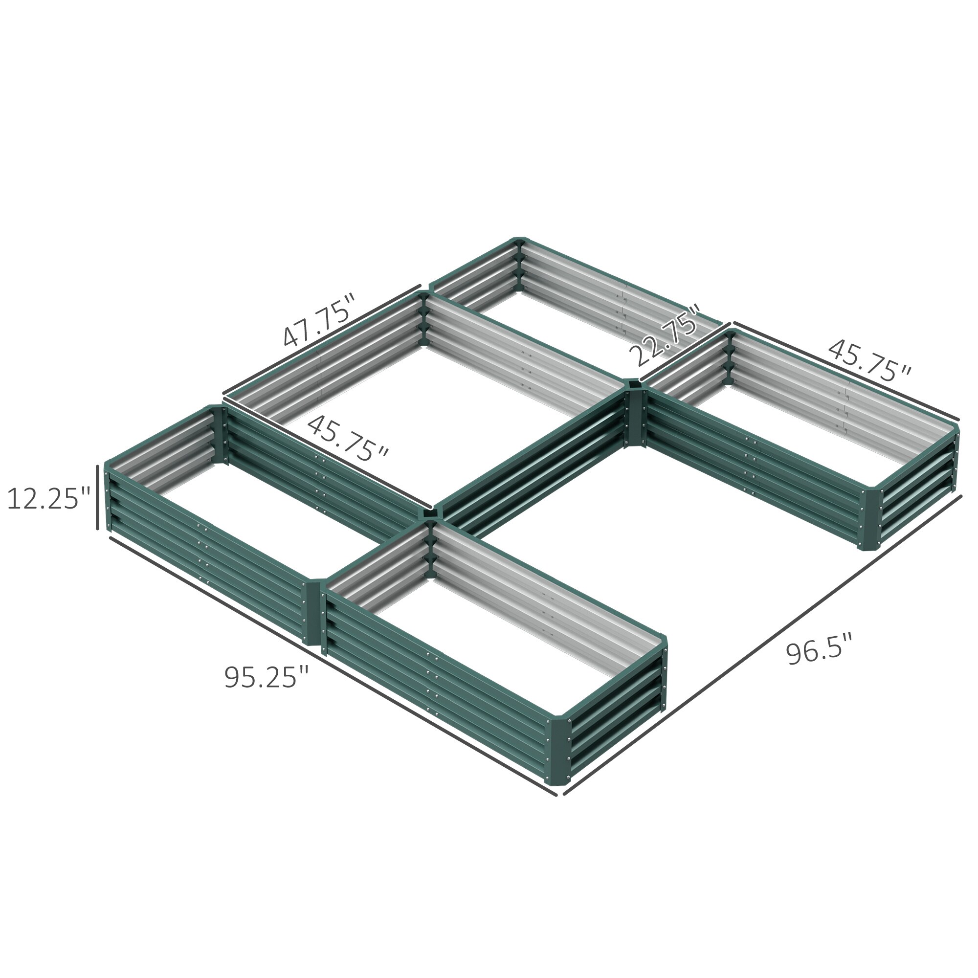 Tinyhomie LW-WEM-1870 Raised-Garden-Beds - View #5