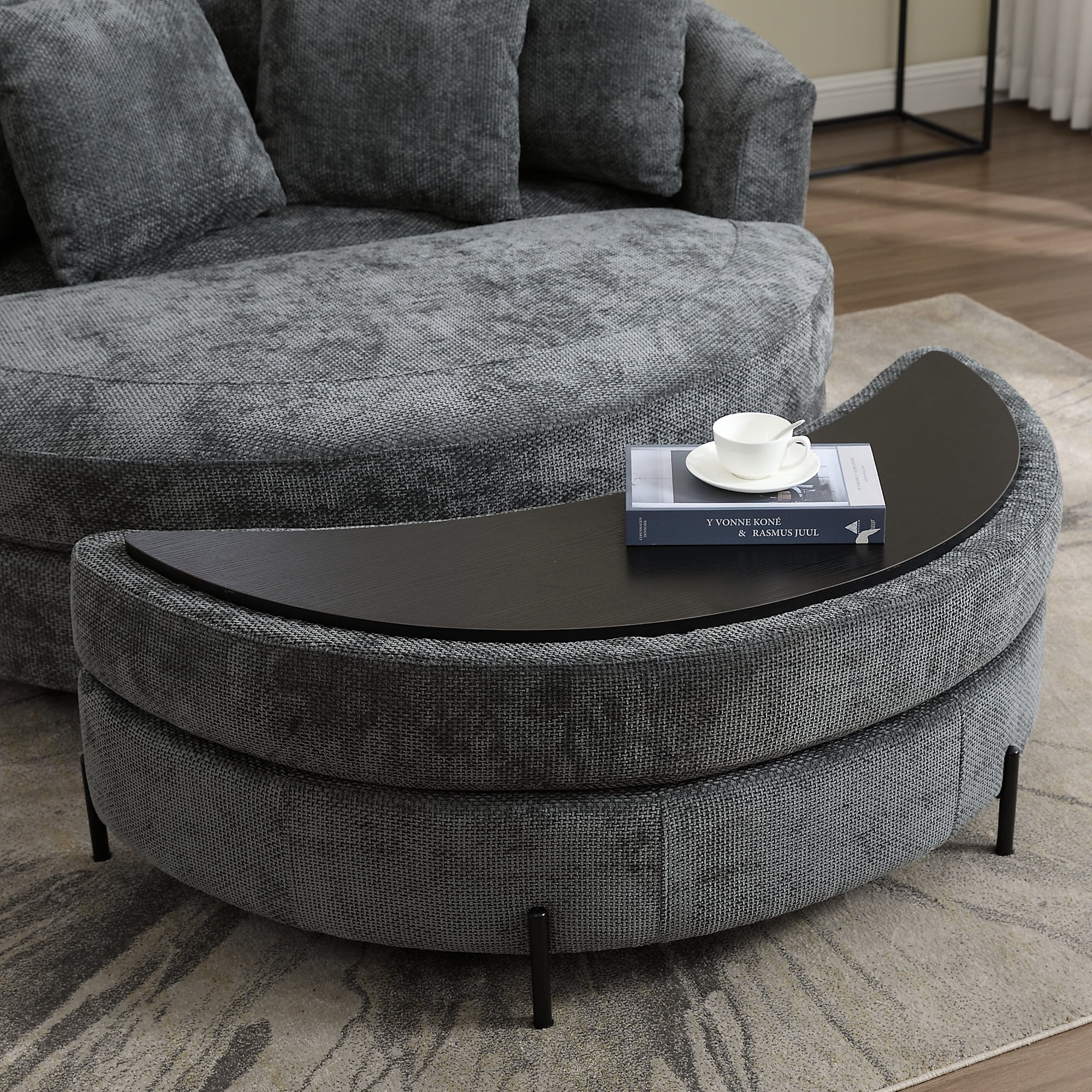 Aortzio HM-A4060-CHARCOAL bench - View #7