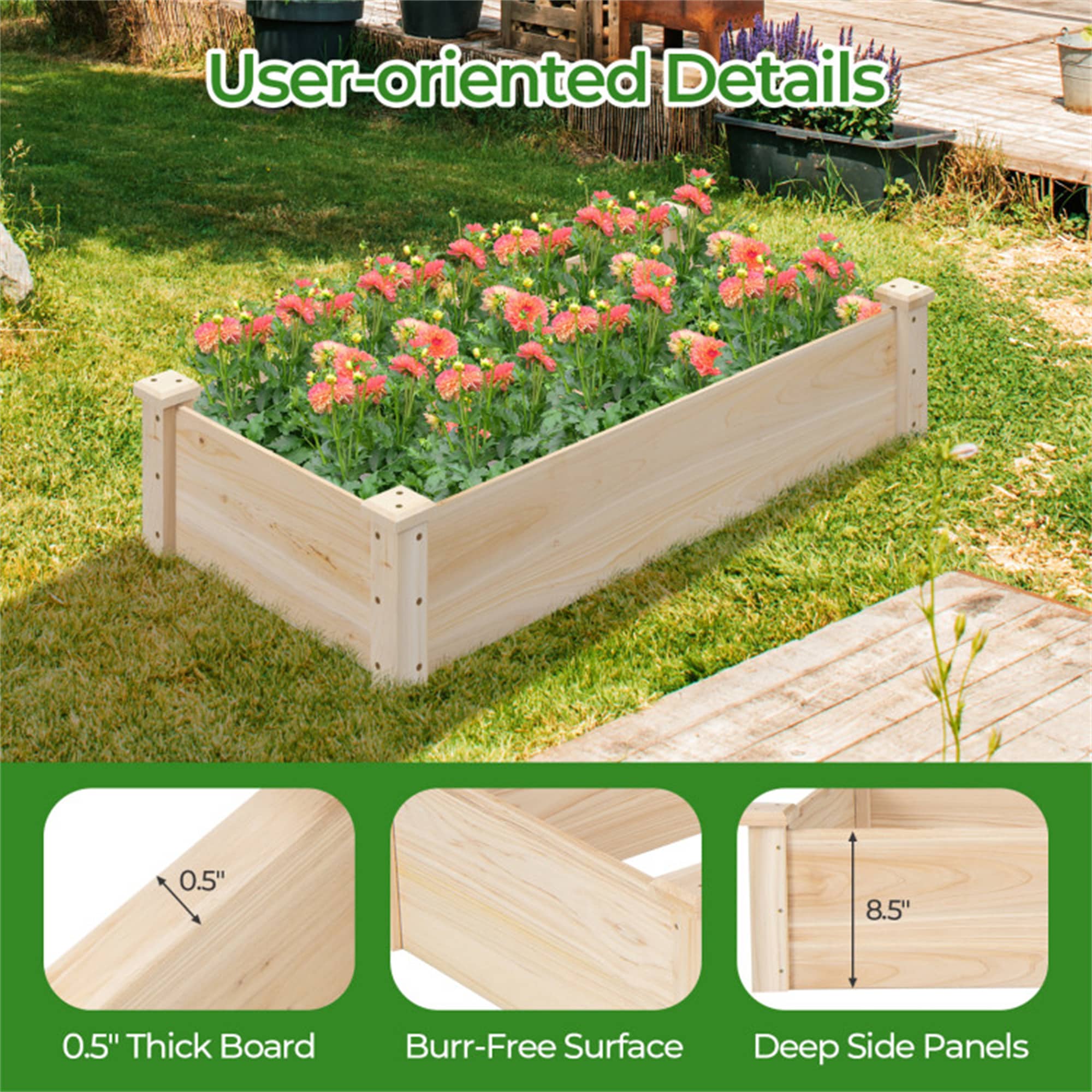 BABOOM BOM-GT4175-CO Raised-Garden-Beds - View #7
