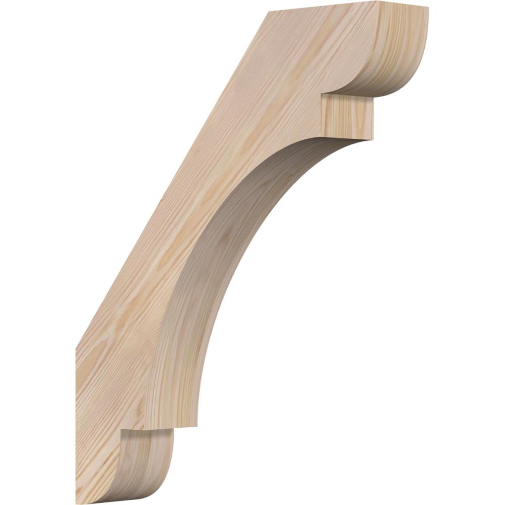 Ekena Millwork BRC04X18X22OLY00SDF 3-1/2-in x 18-in x 22-in Douglas Fir Unfinished Wood Olympic Smooth Knee Brace
