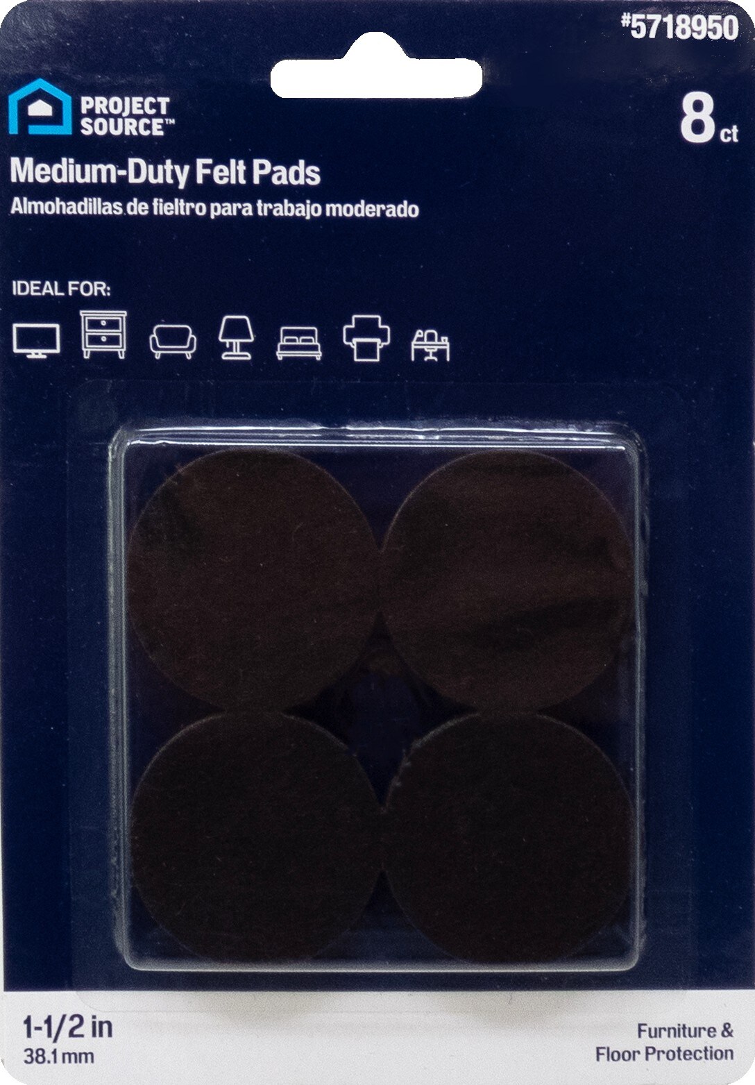 Project Source 4729324PS Felt-Pads - View #7