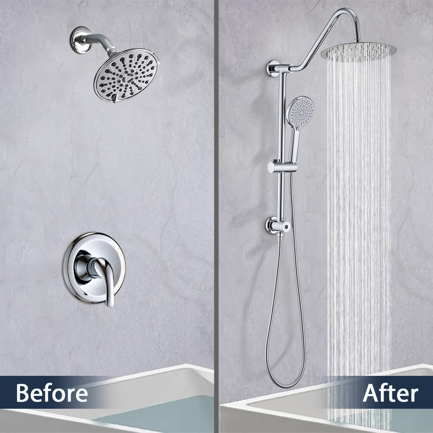 UCLIMAA UCAE137CH Showerhead-Bar-Panels - View #7