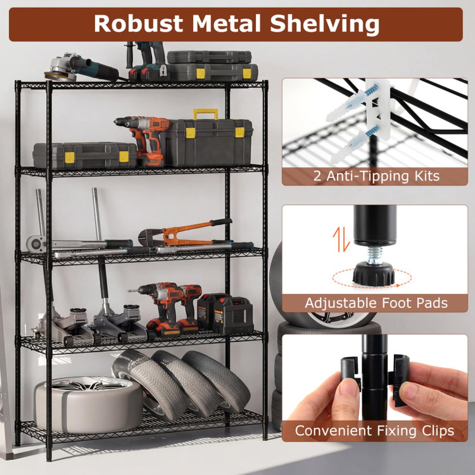 SUGIFT LW047SUGHY756 Free-Standing-Shelving - View #7