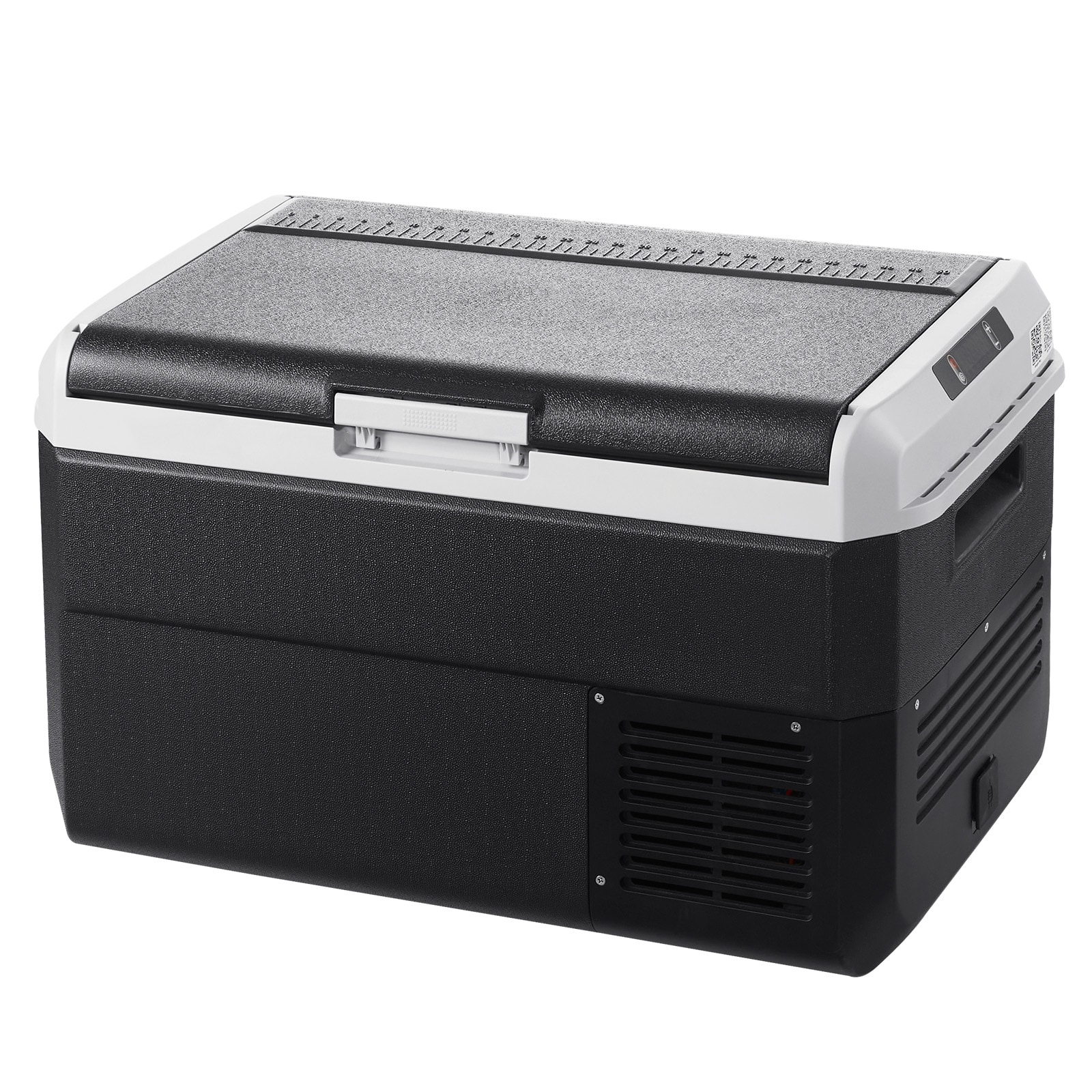 VEVOR SCWLCZBXX40L08132V1 12 Volt Car Refrigerator  42.3QT/40L Car Fridge  Portable Electric Cooler with -4degrees fahrenheit to 68degrees fahrenheit Adjustable Temperature  12/24V DC and 100- 240V AC Compressor Freezer for Outdoor  Camping  Travel  RV