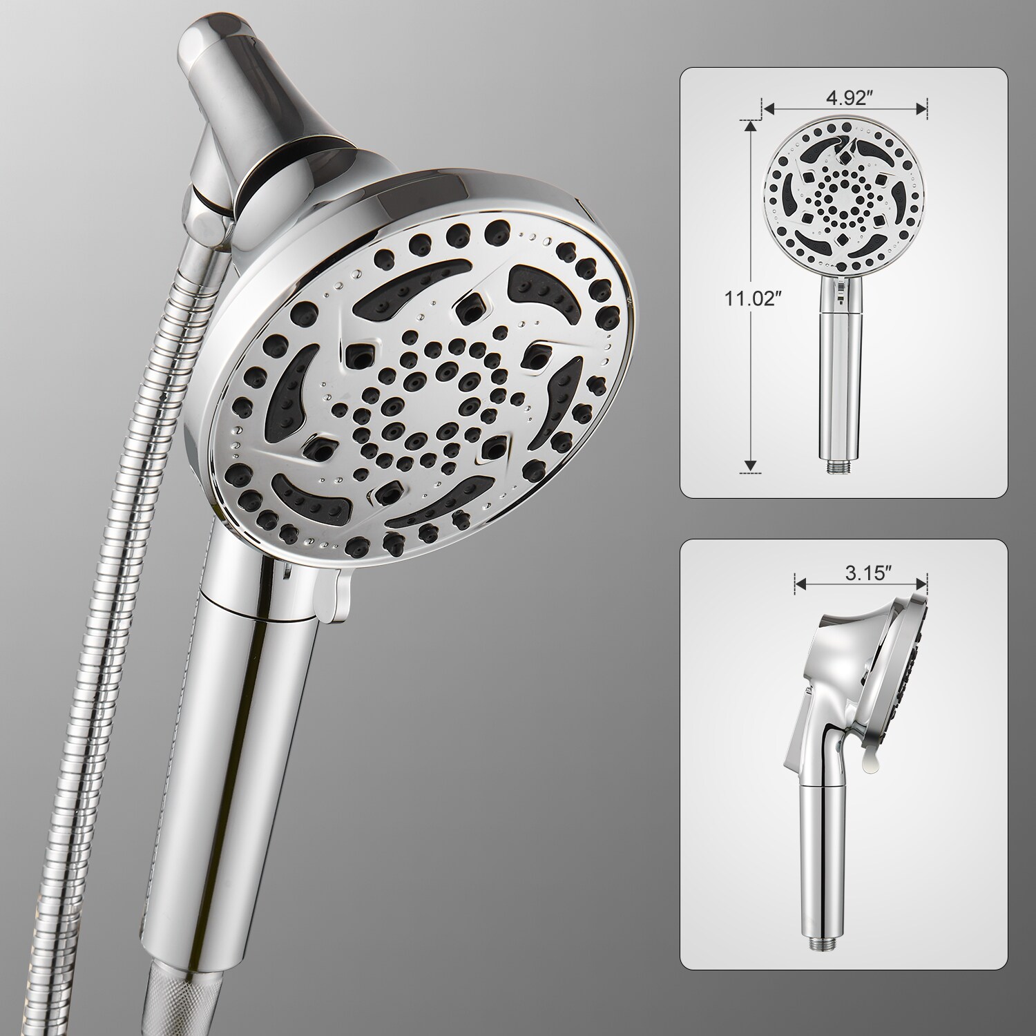 Zalerock L2YSC831 Fixed-Showerhead - View #8