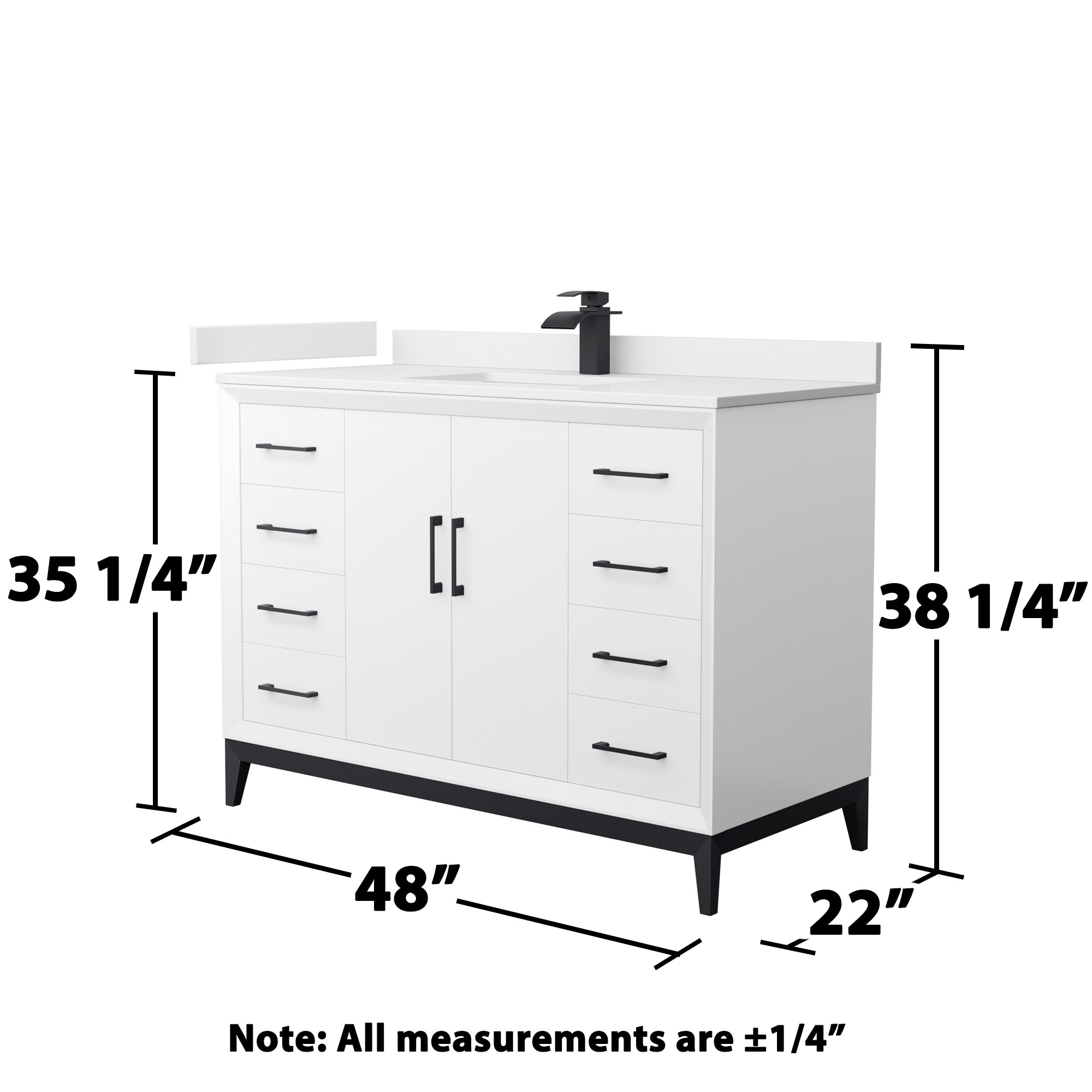 Wyndham Collection WCH818148SWBWCUNSMXX Bath-Vanity-Combo - View #6