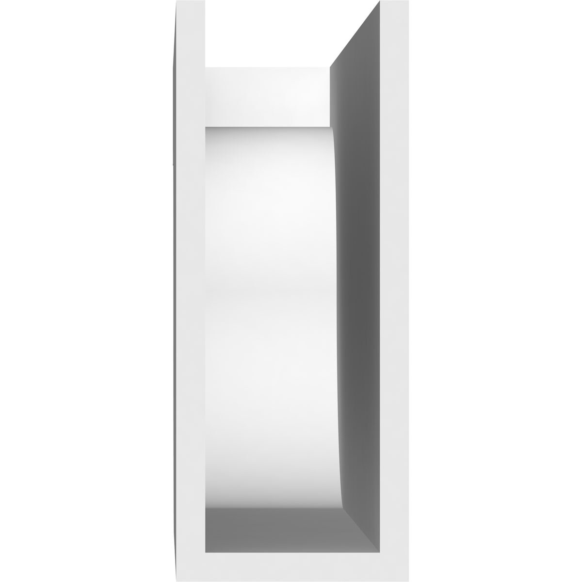 Ekena Millwork RFTP04X10X30DEL Exterior-Brackets-Braces - View #4