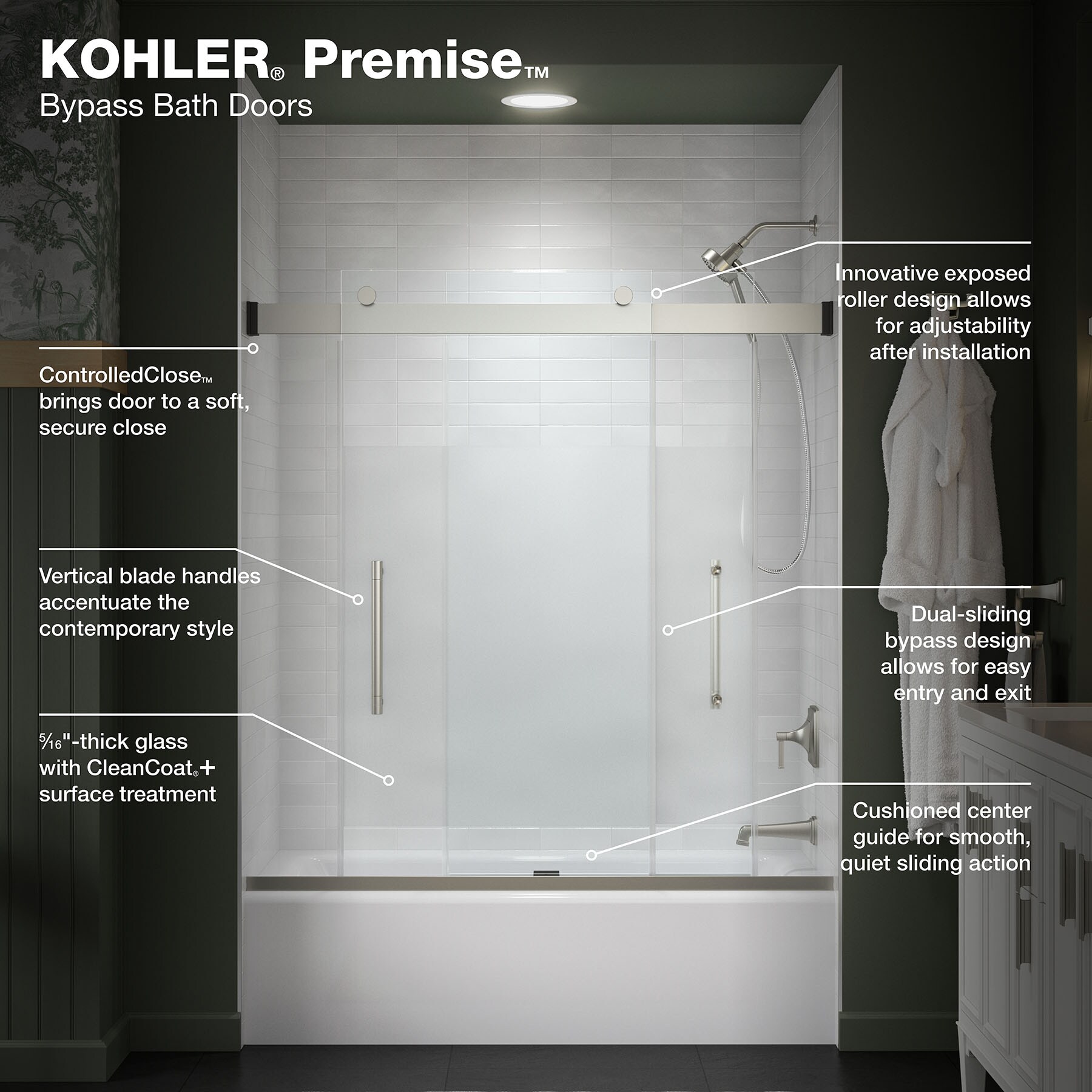 KOHLER 702476-8G81-BNK Bathtub-Doors - View #6