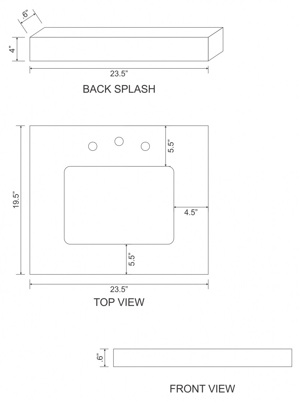 American Imaginations AI-19325 Vanity-Tops - View #2