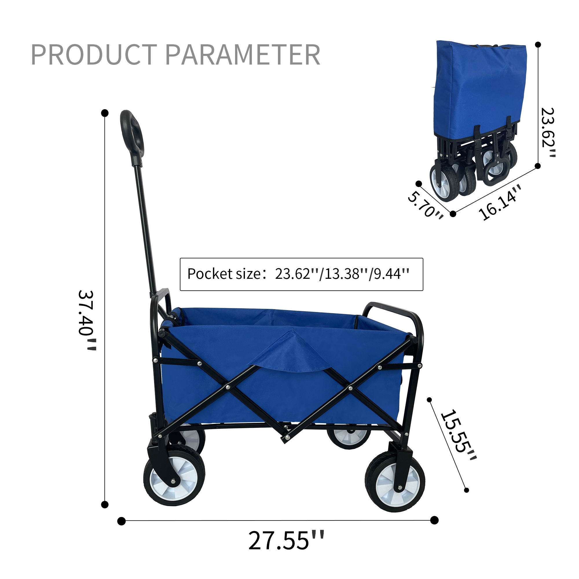 AHIOU HOME ZAAHG-115027C Yard-Carts - View #12
