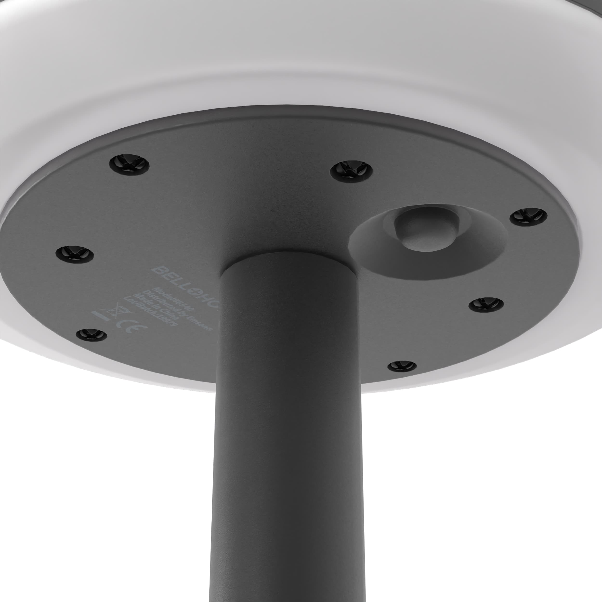 Bell + Howell Color Changing LED Solar Pathway Disk Lights, 4 Pack