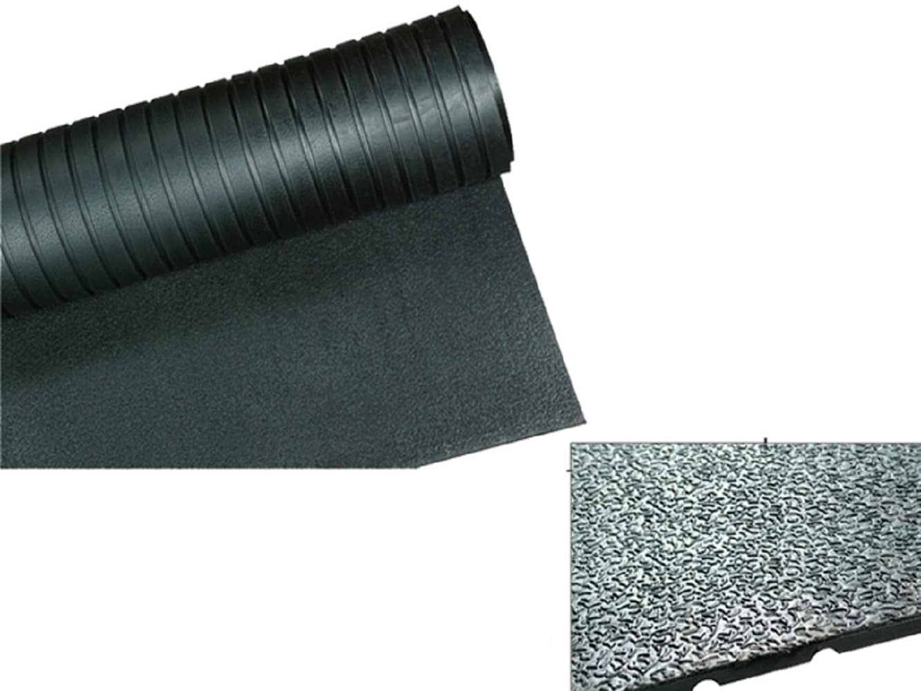 Project Source 3-ft x 3-ft Interlocking Black Rectangular Indoor or Outdoor Anti-fatigue  Mat in the Mats department at