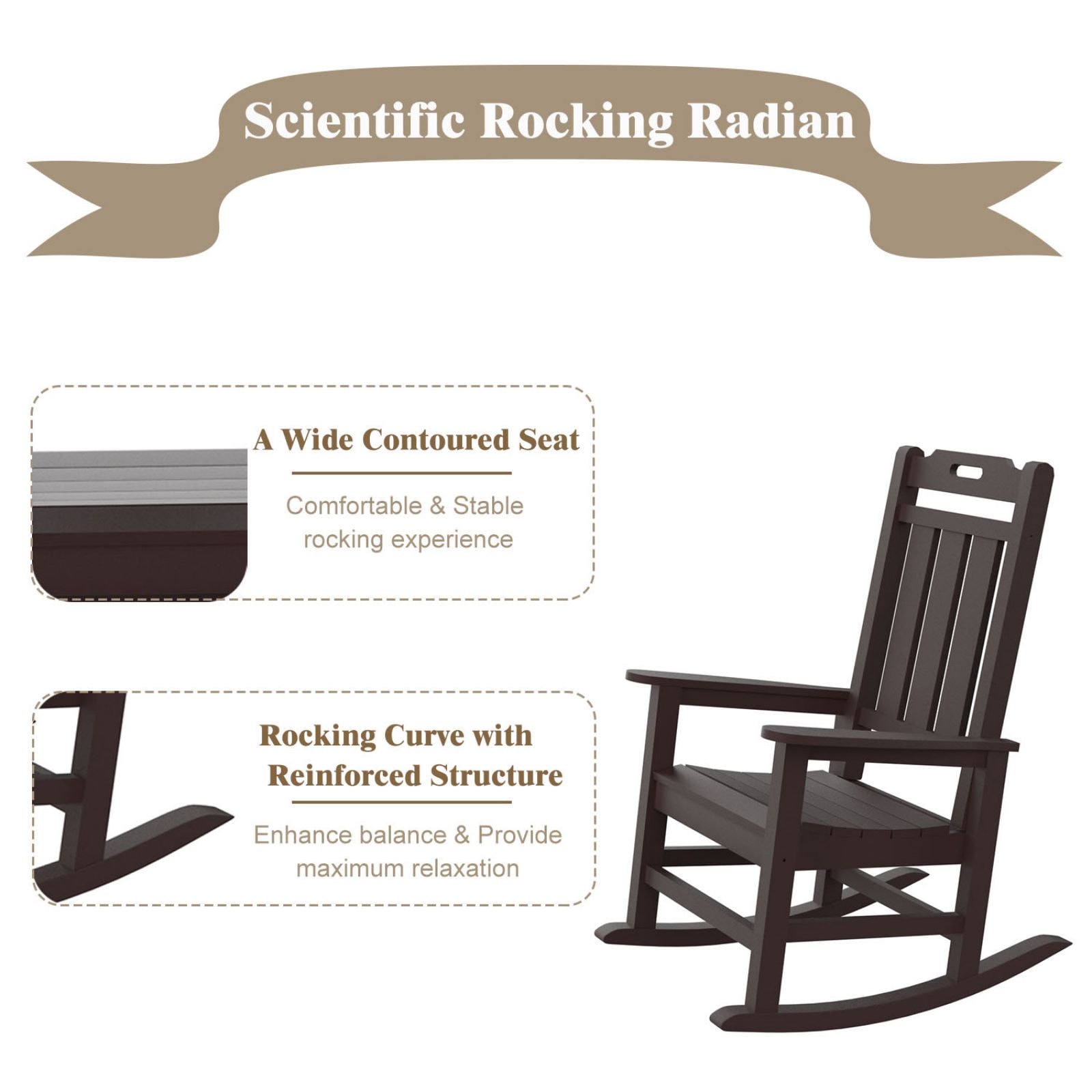 Forclover HYFAS04BK Patio-Chairs - View #3