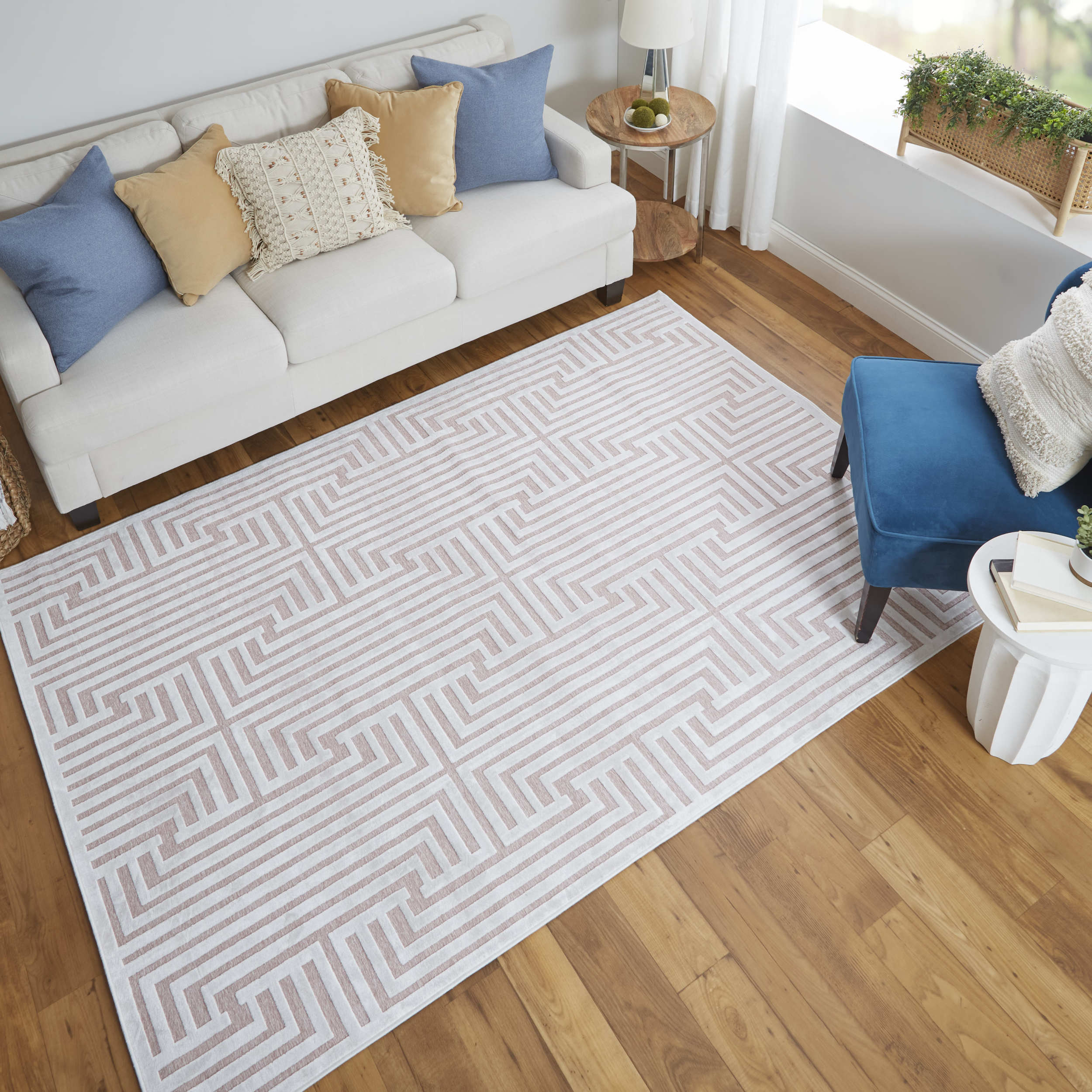 Room Envy 680R3496BLHWHTE76 rugs - View #2