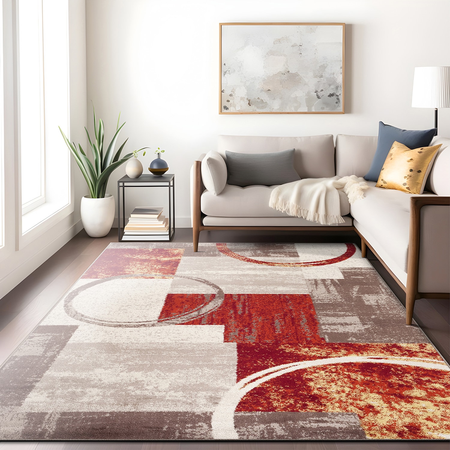 World Rug Gallery 307 MULTI 5X8 rugs - View #6