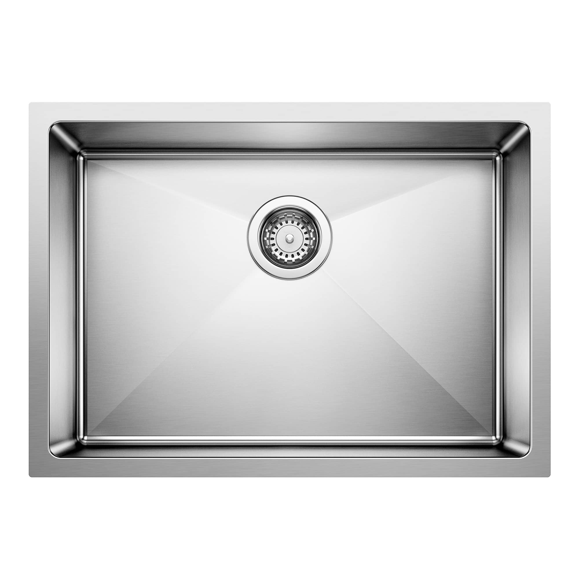BLANCO Cuvee Undermount 25-in x 18-in Stainless steel Single bowl 16 -Gauge Kitchen Sink
