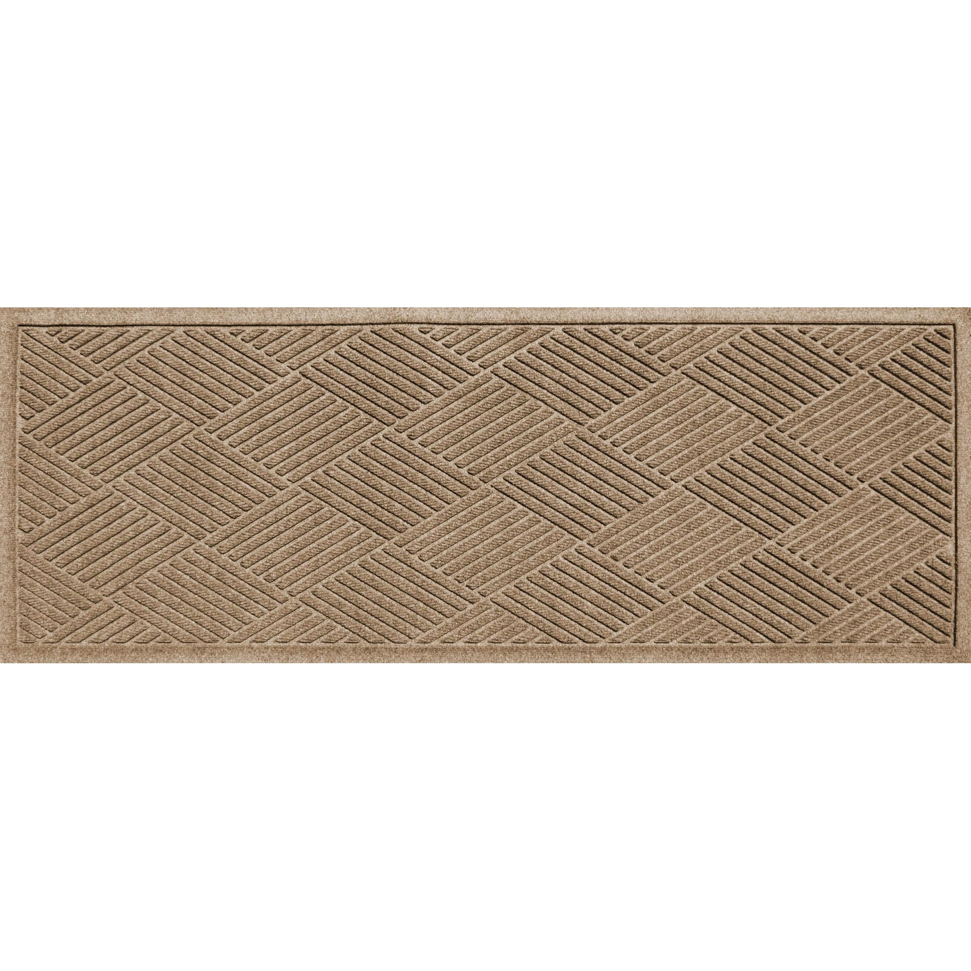 Aqua Shield Camel 22"x60" Rubber Outdoor Runner Mat