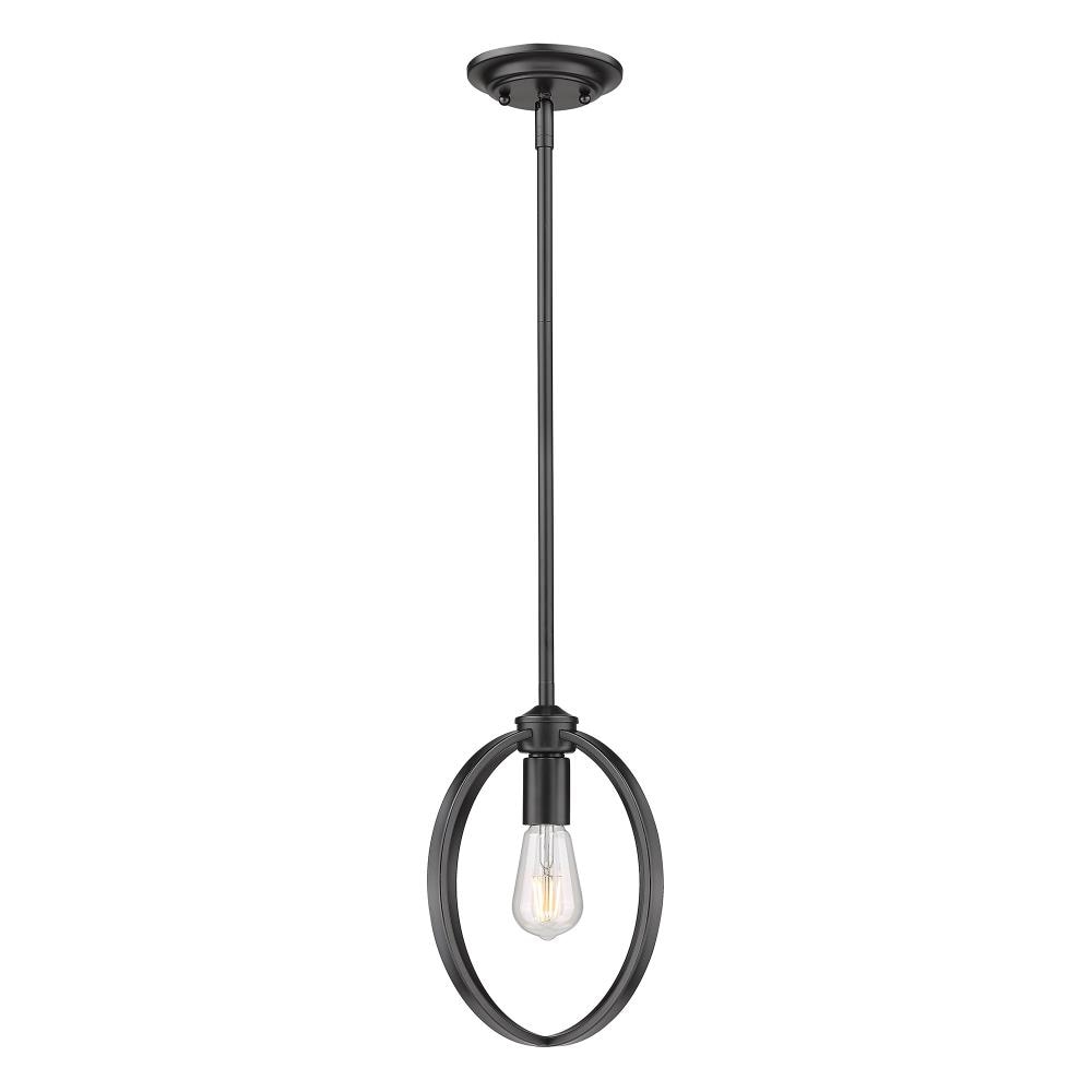 Golden Lighting 3167-M1L BLK Pendant-Lights - View #2