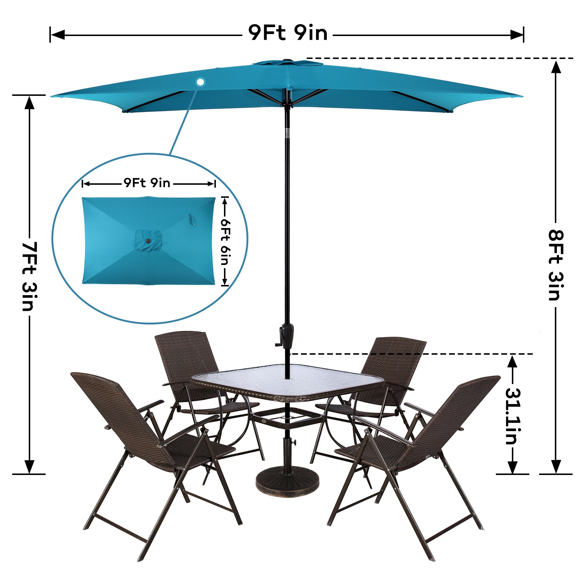 Sun-Ray 201006TREC Umbrellas-2 - View #3