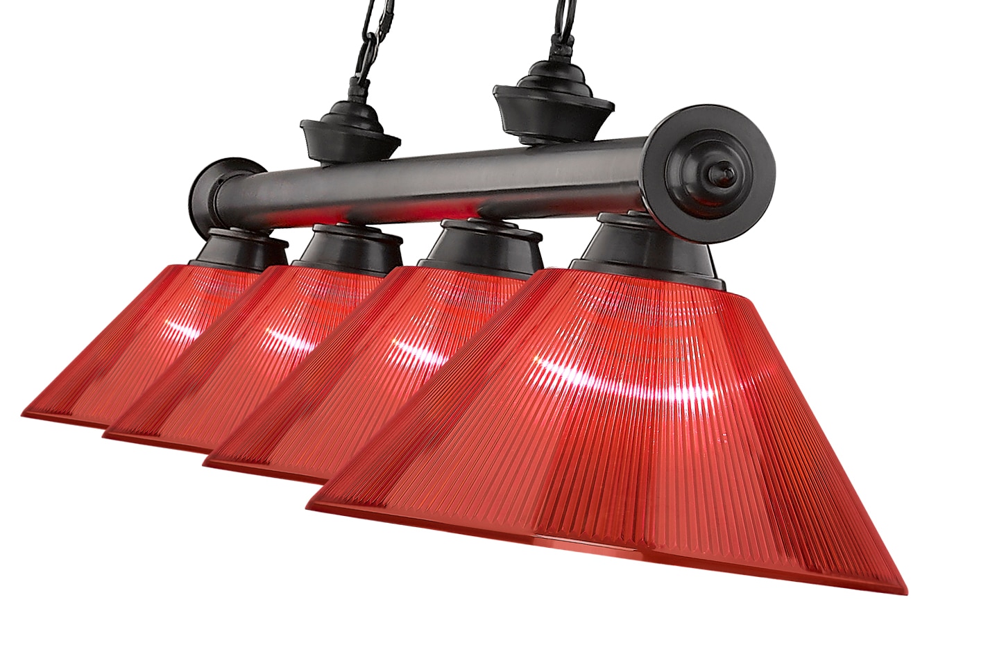 Z-Lite 2306-4BP-ARBG Pool-Table-Lighting - View #4