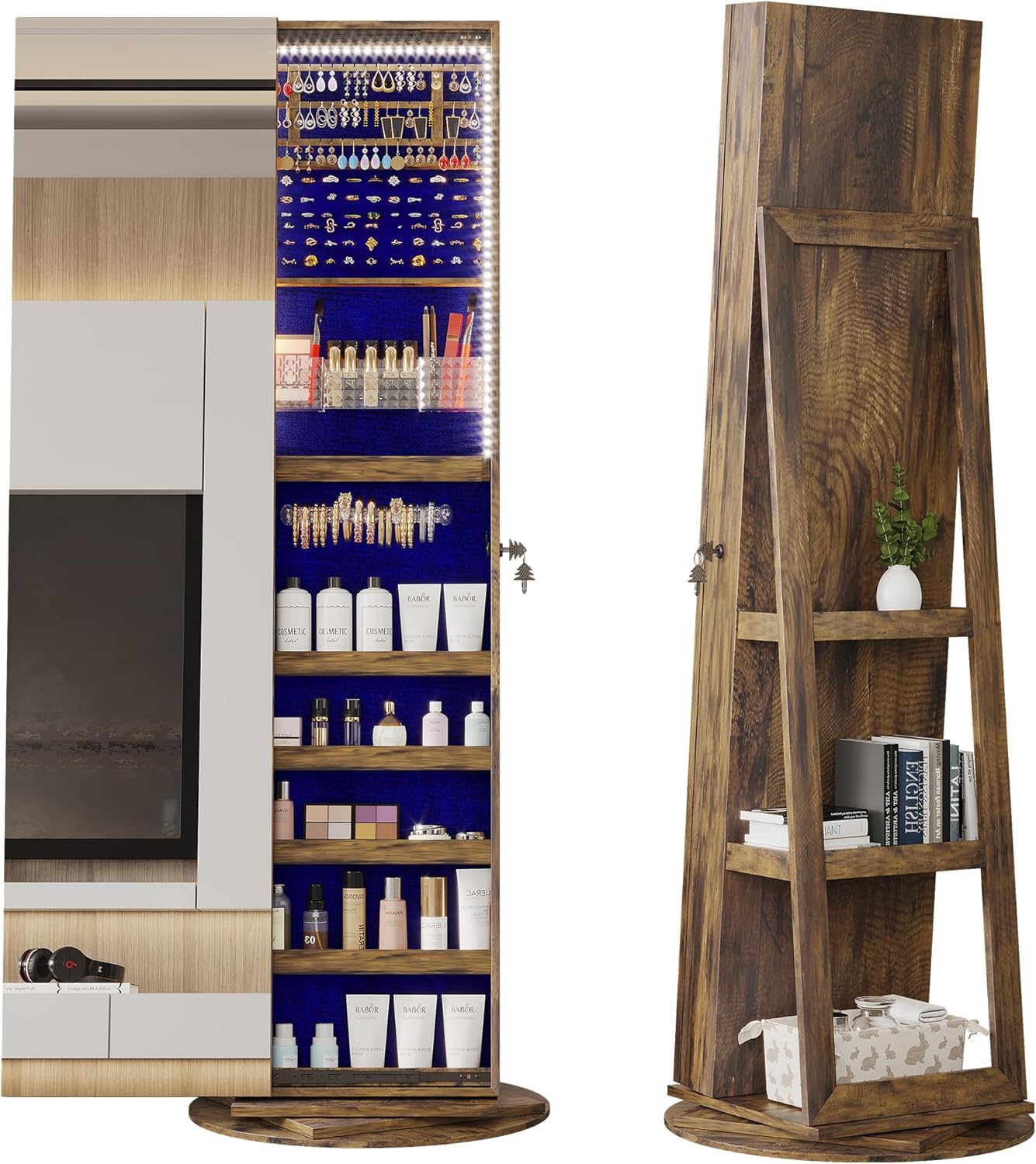 Vlsrka B0C4PDLPHP Jewelry-Armoires - View #8