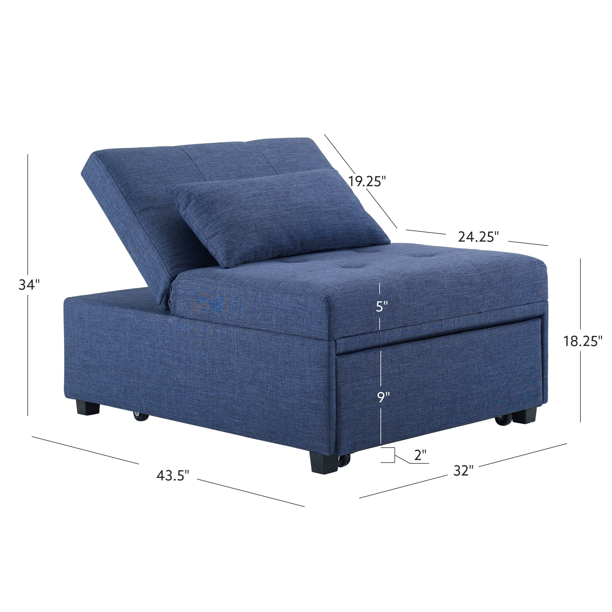 Linon PLWS824 futons - View #12