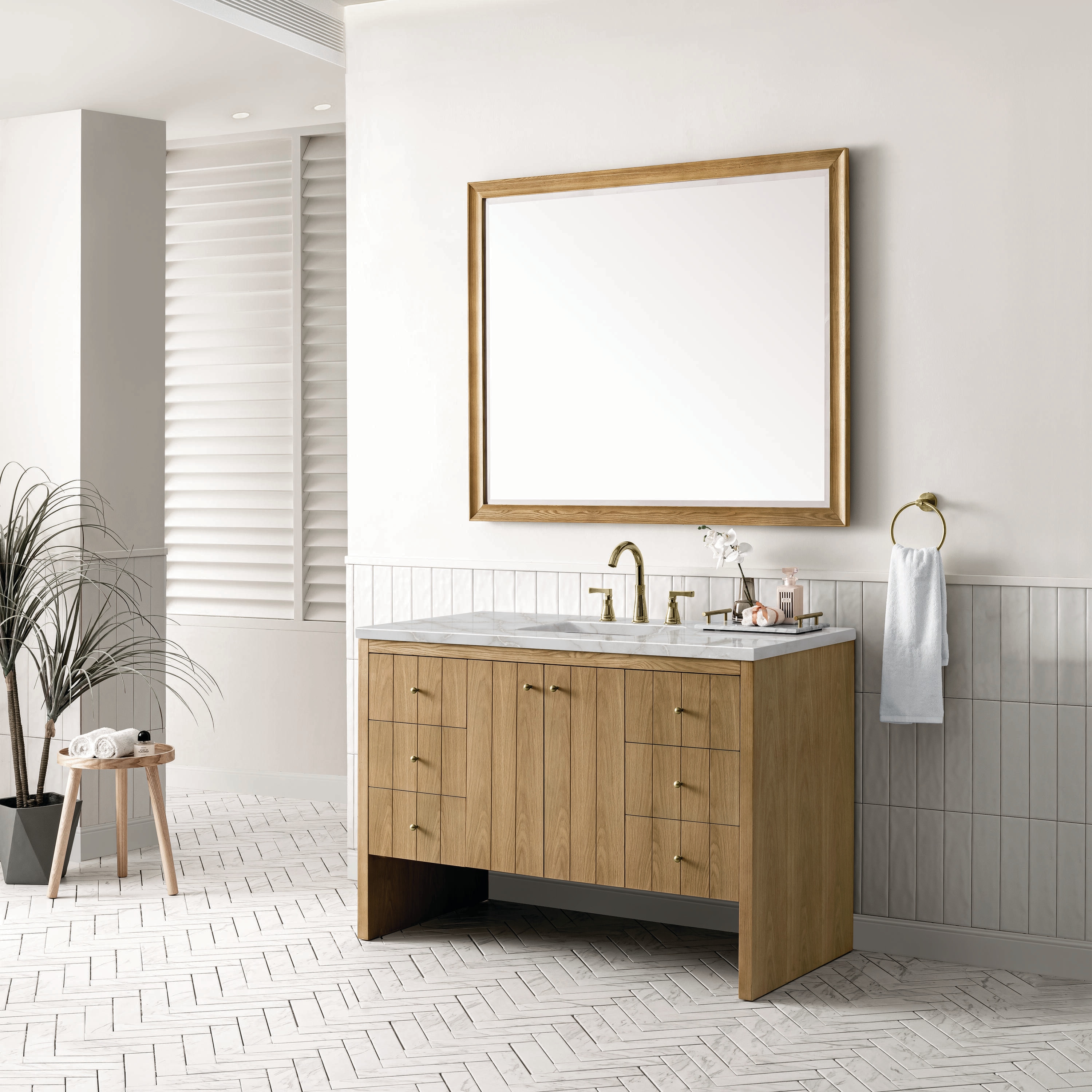 James Martin Vanities 435-V48-LNO-3VSL Bath-Vanity-Combo - View #3