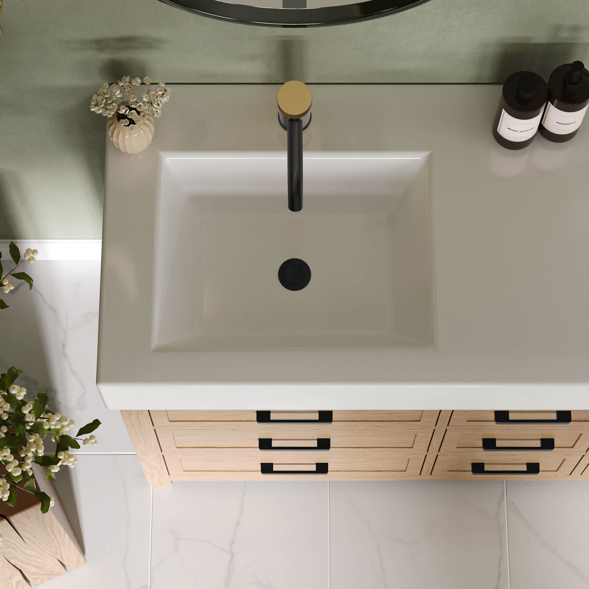 EVERSTEIN SFS-1166-BK-GD Lavatory-Faucets - View #18
