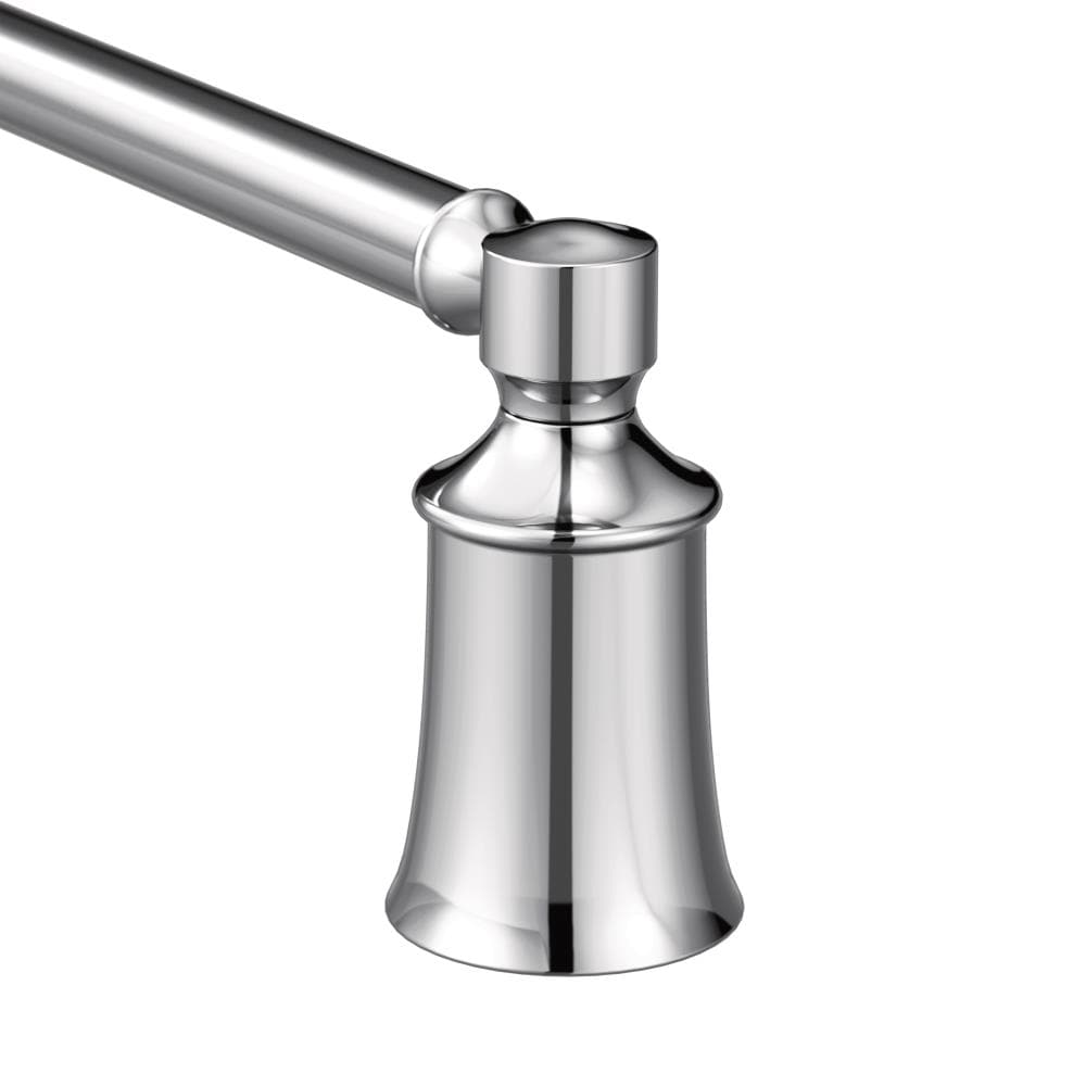 Moen YB2124CH Dartmoor 24-in Chrome Wall mount Single Towel Bar