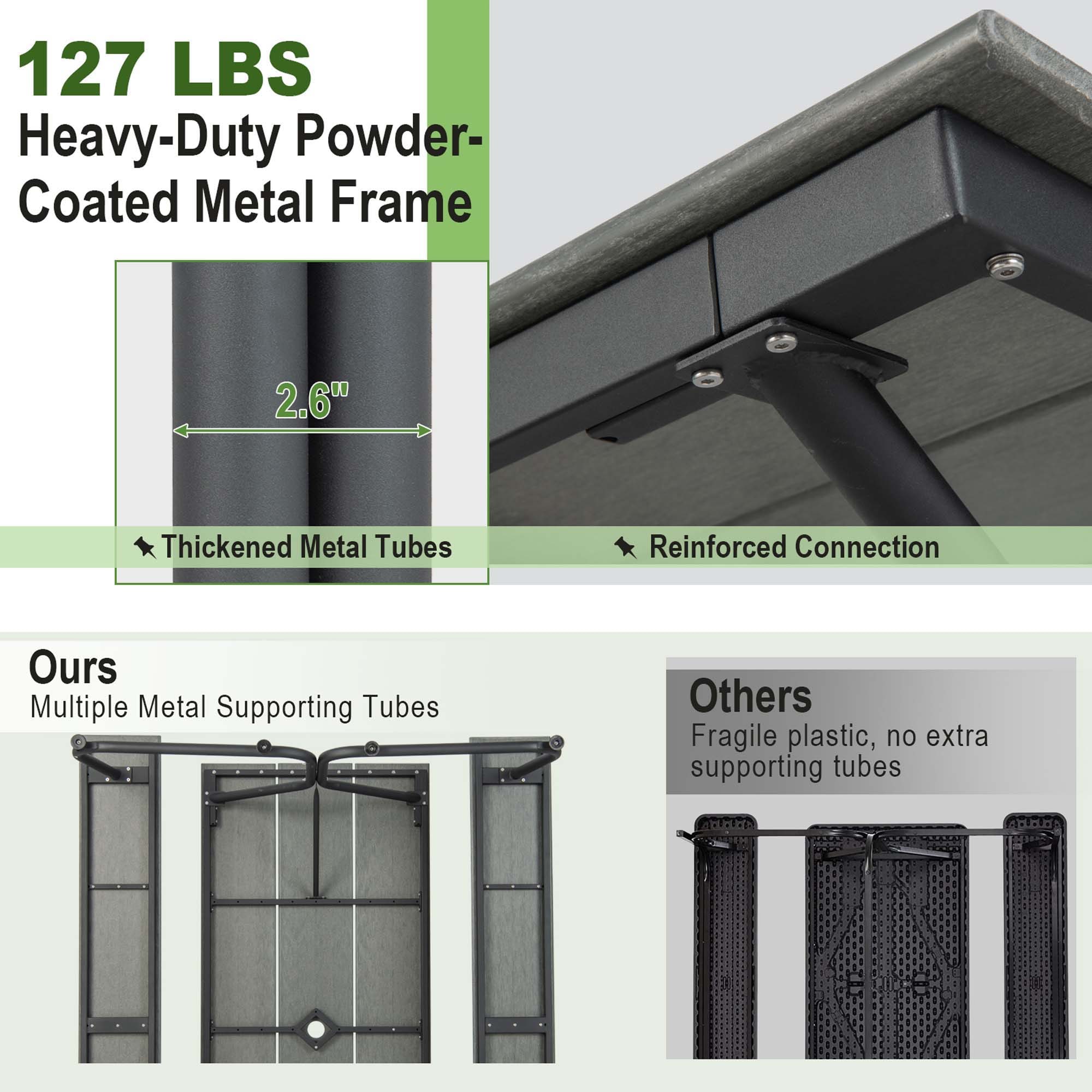Costway NP11192GR+ benches - View #6