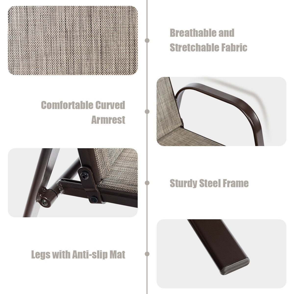 Forclover HYFE-63630GR Patio-Chairs - View #7