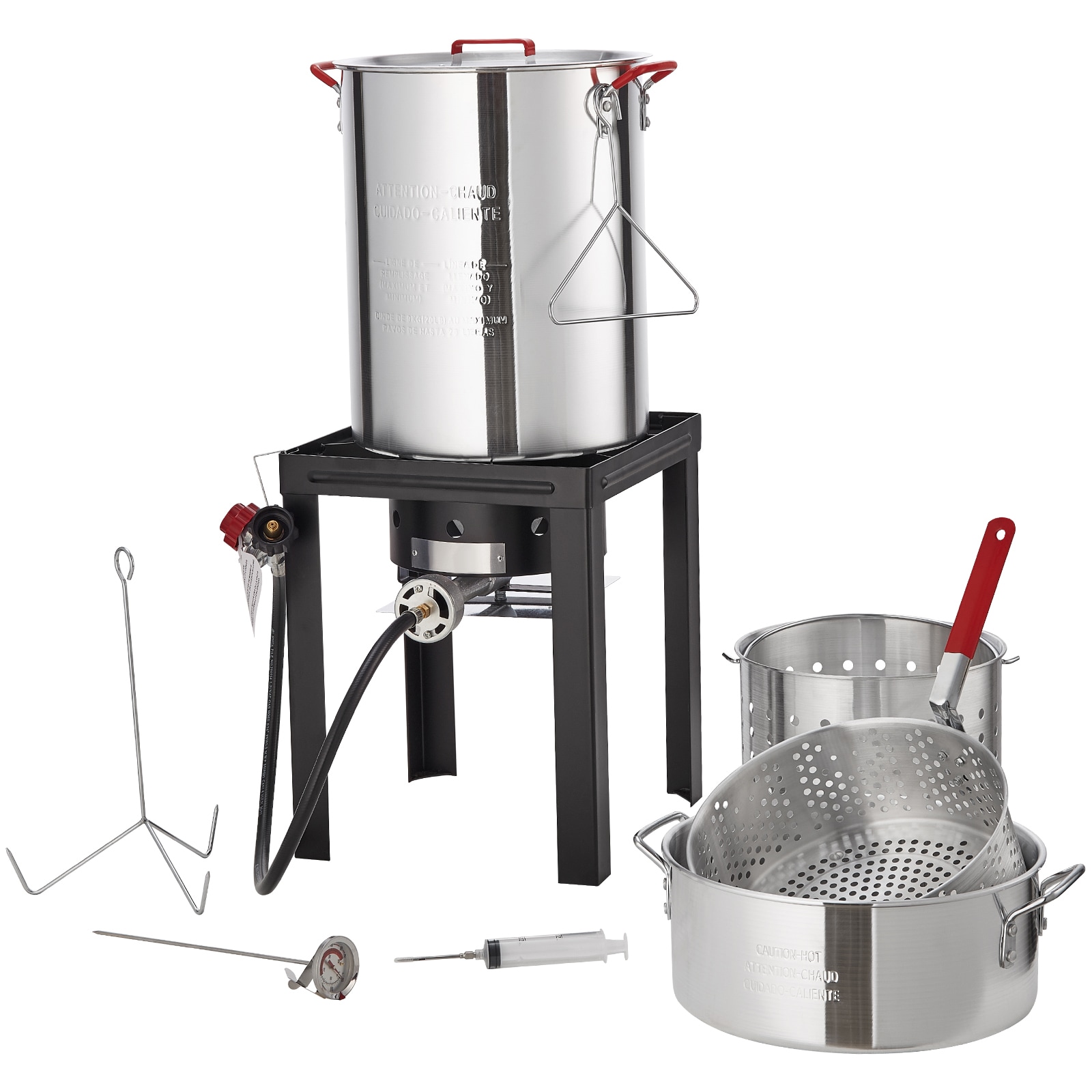 SVOPES SVOPESHJYZGTZ03683V0 Turkey Deep Fryer Quarts Oil-less Gas Turkey Fryer