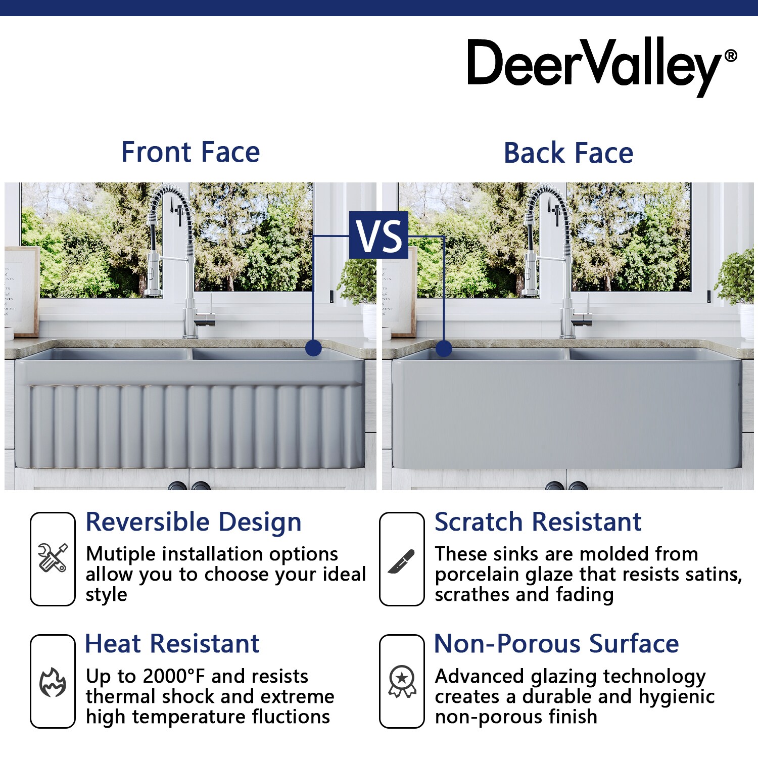 DeerValley DV-1K0041 Kitchen-Sinks - View #7