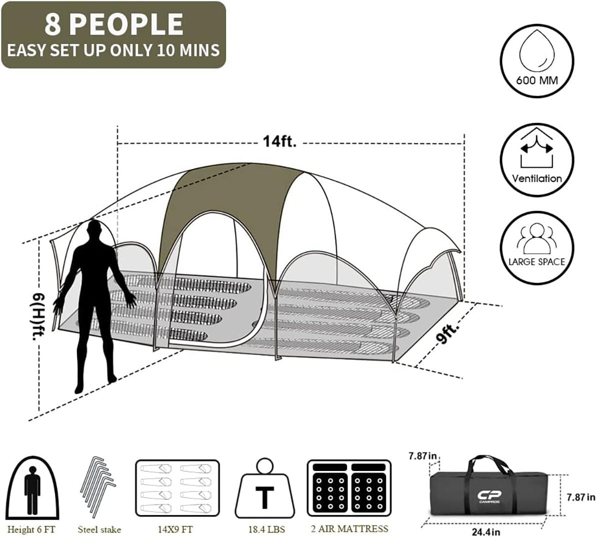 Damerin PTAN-OPS-031 tents - View #5