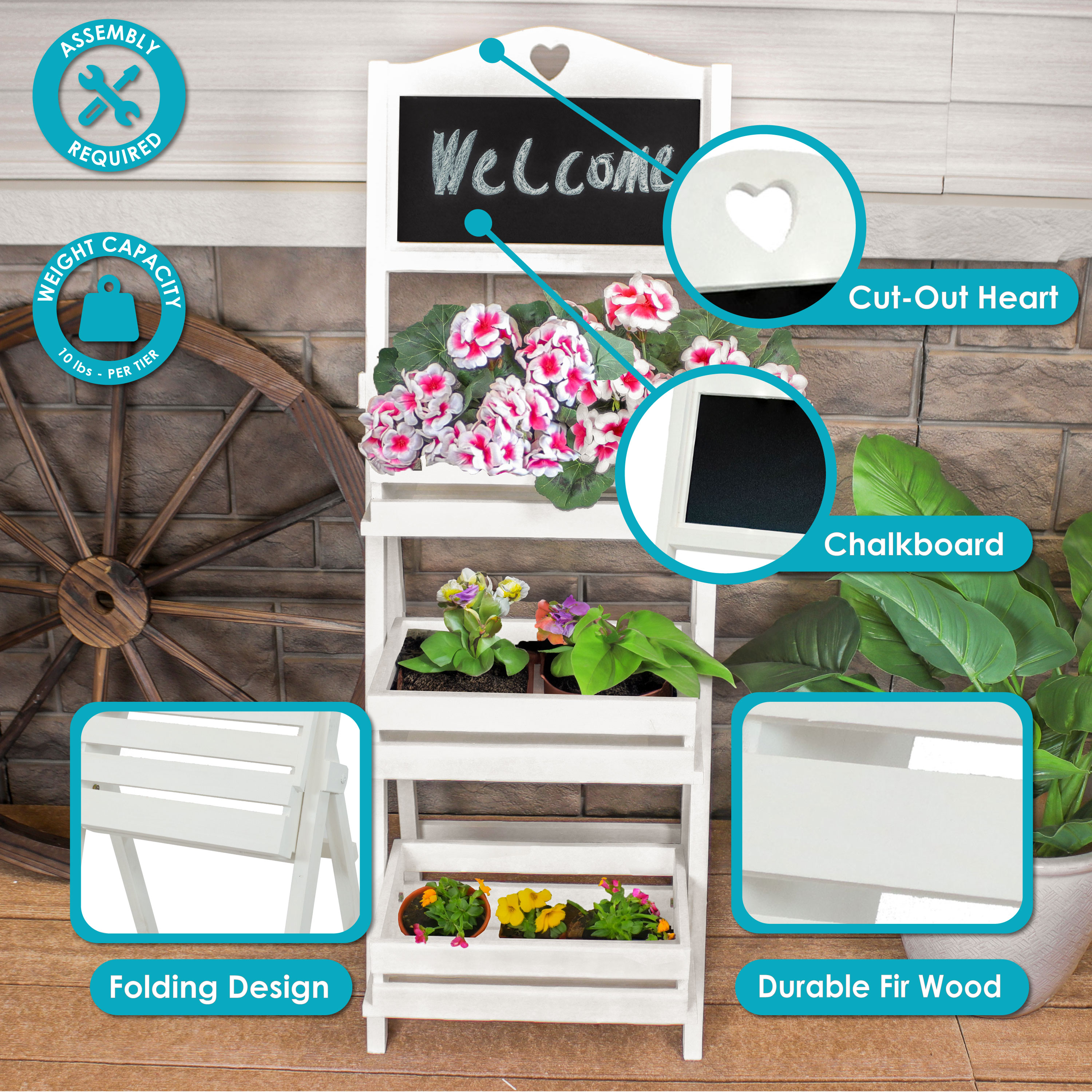 Sunnydaze Decor IEO-8240 Plant-Stand - View #4