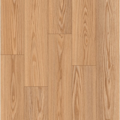 Style Selections 4.45-in W x 4.23-ft L Natural Oak Wood Plank Laminate  Flooring in the Laminate Flooring department at Lowes.com