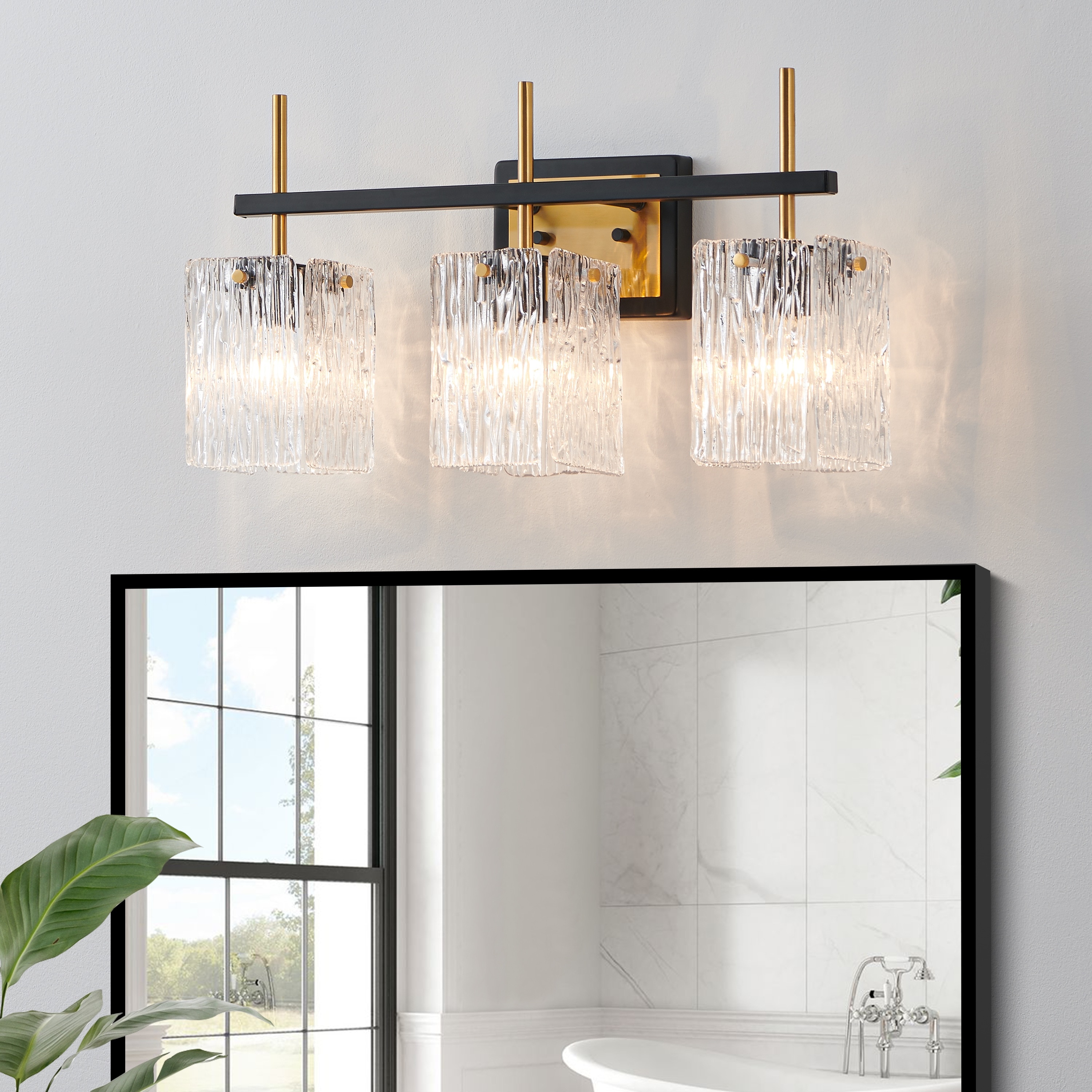 KAWOTI 21490 Viola 22-in 3 -Light Matte Multiple colors Modern/contemporary Vanity light