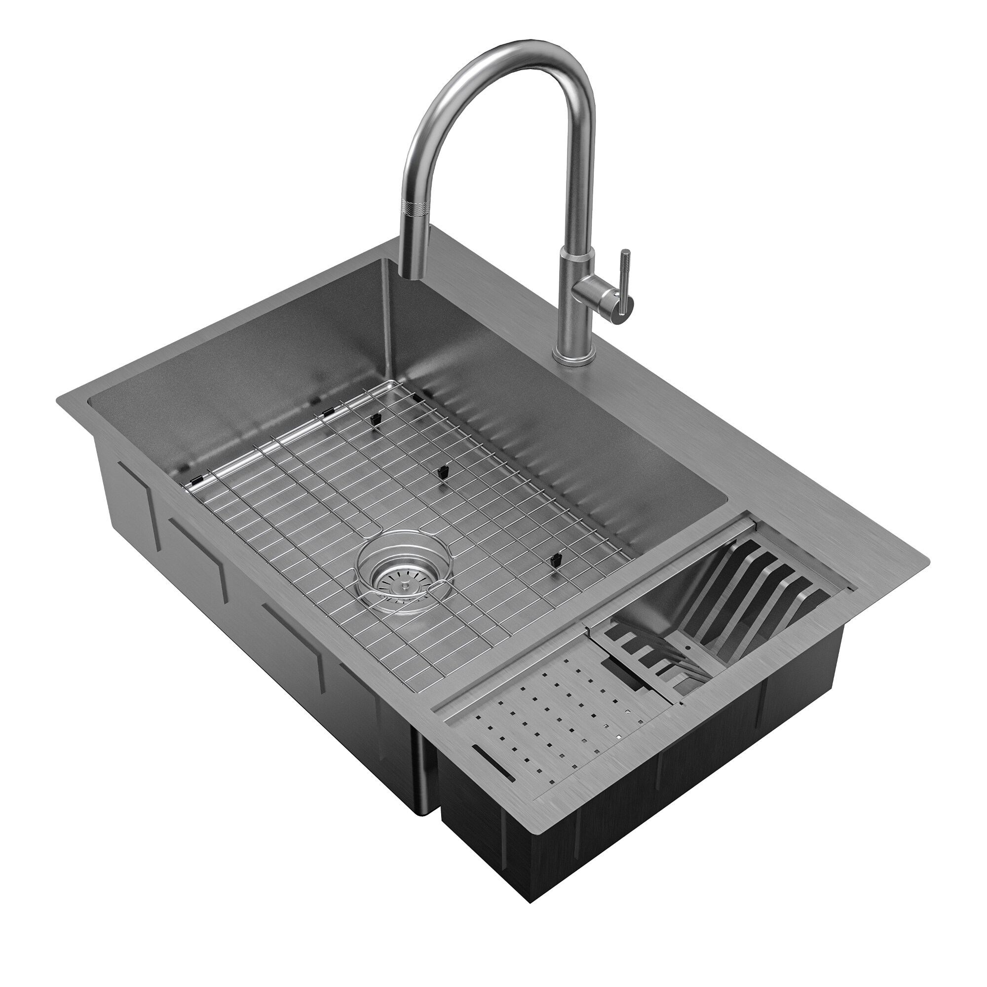 allen + roth PLLSS1000KIT Kitchen-Sinks - View #3