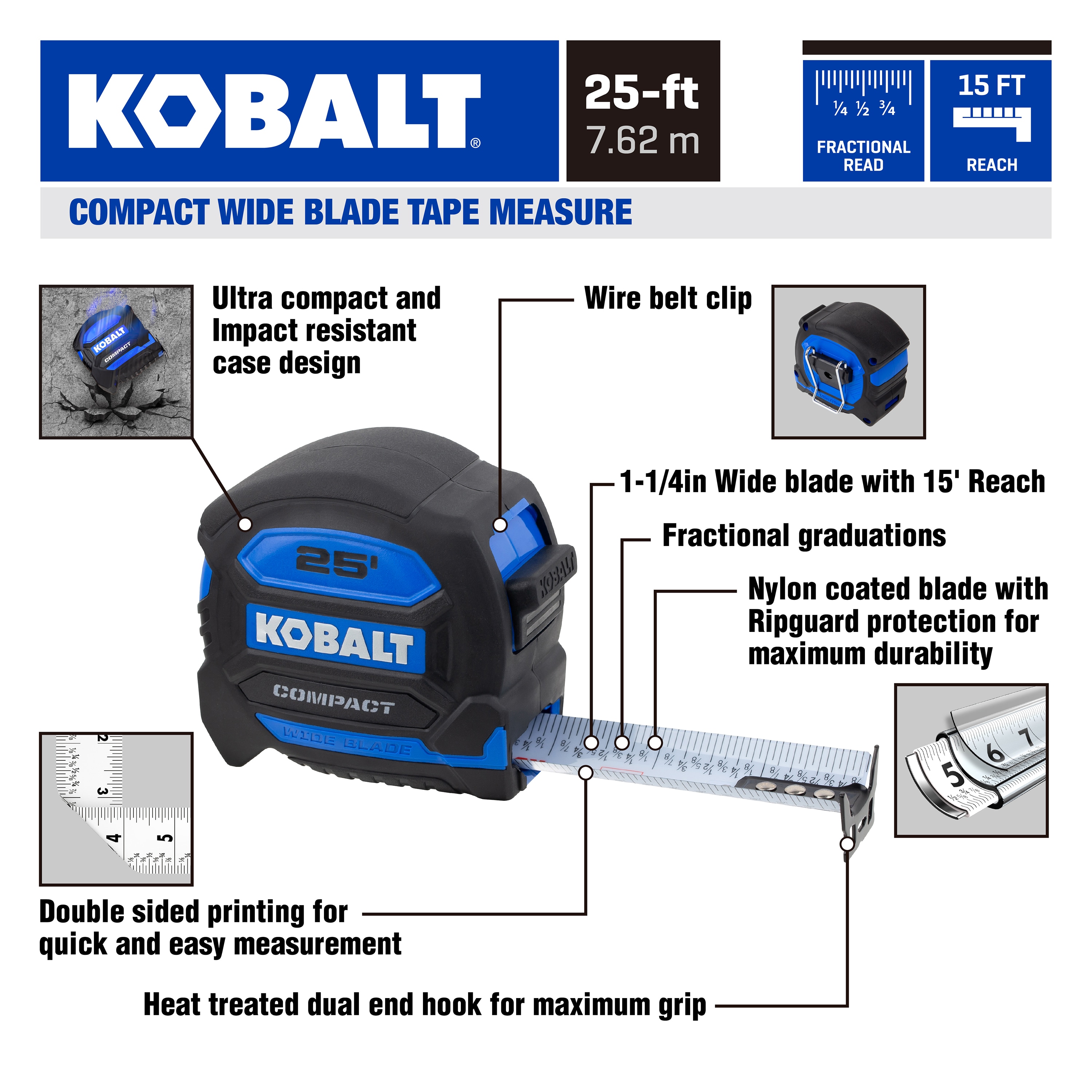 Kobalt KB97324 Tape-Measures - View #10