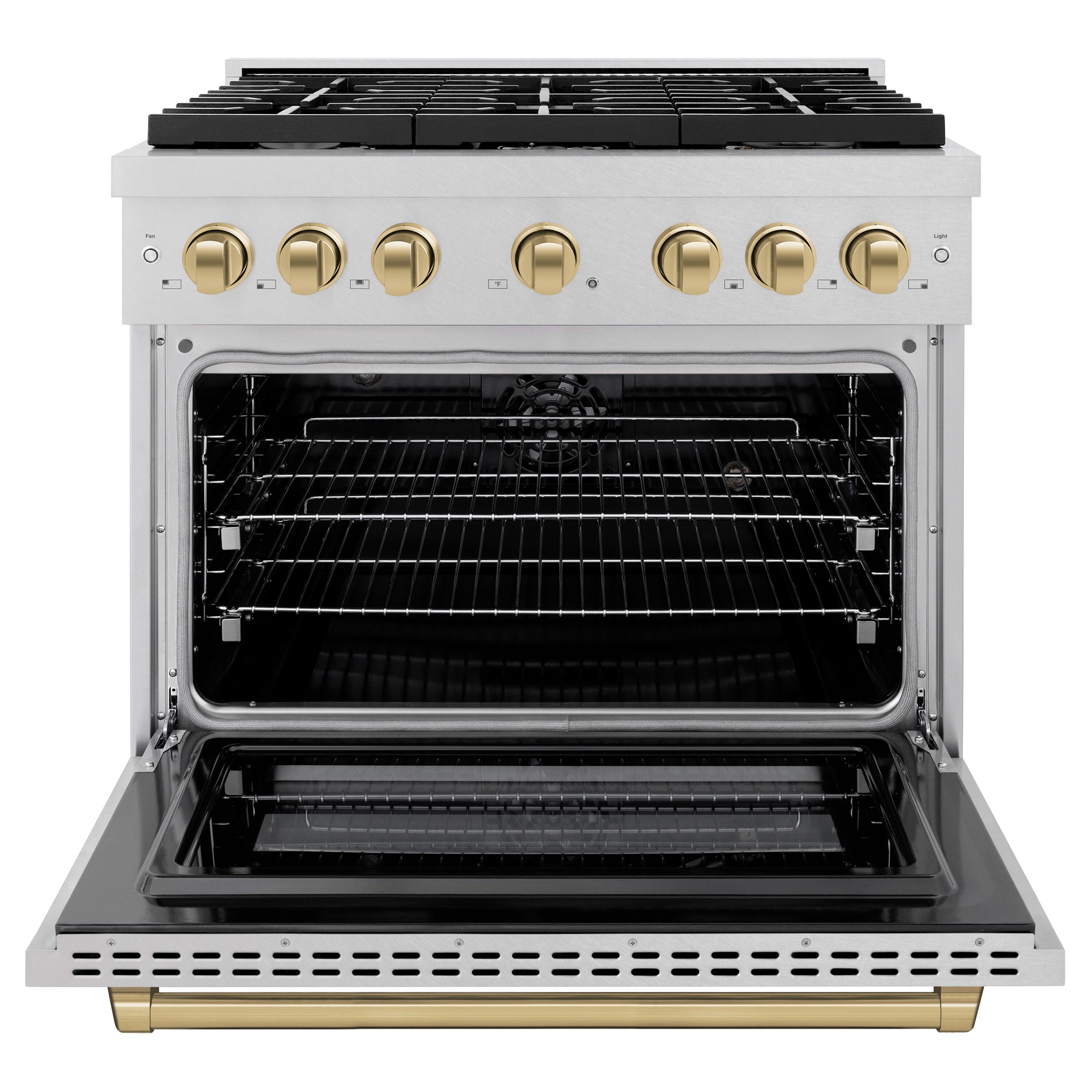 ZLINE KITCHEN & BATH SDRSZ-36-CB Dual-Fuel-Ranges - View #3
