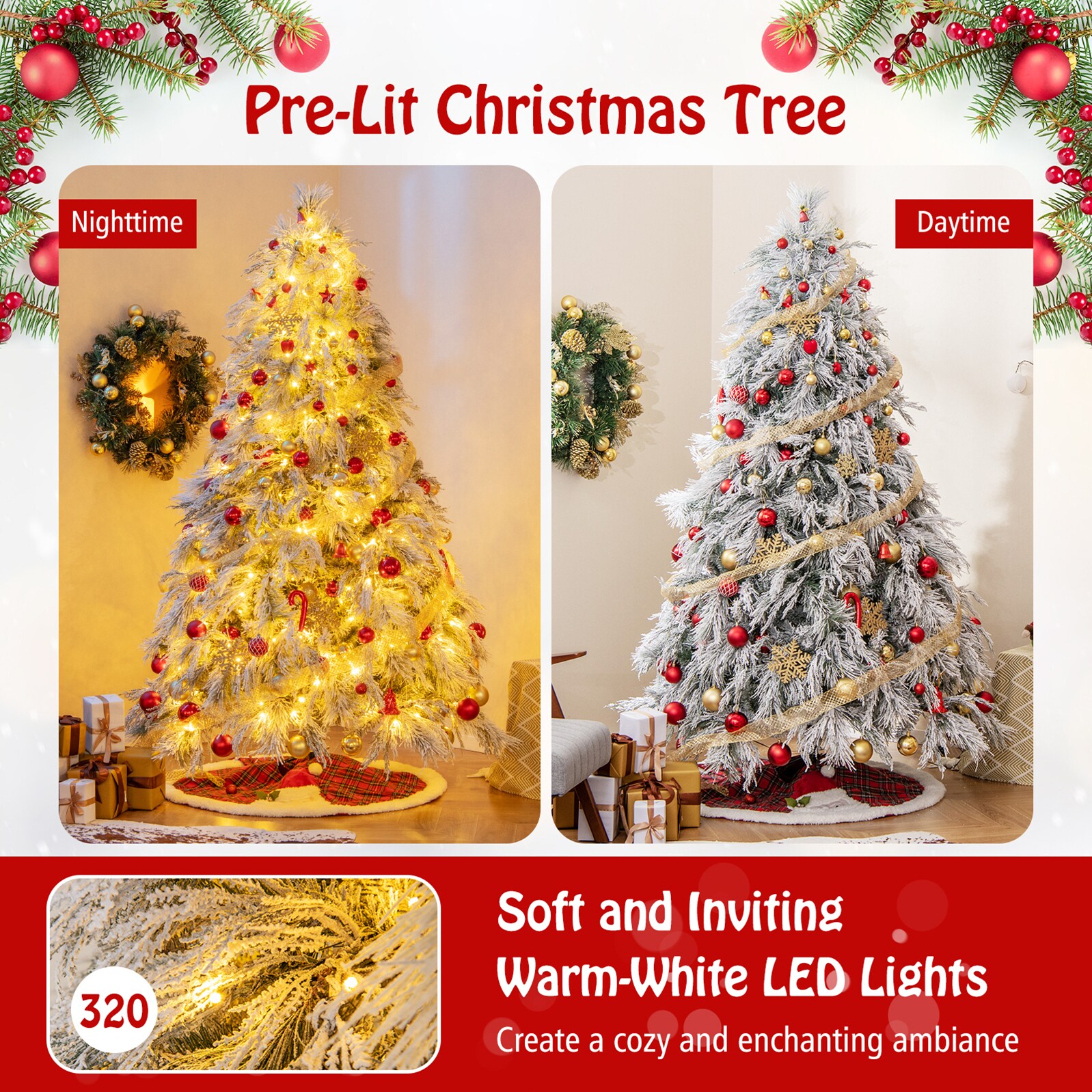 LIVIZA HYJ24759US-M Artificial-Christmas-Trees - View #4