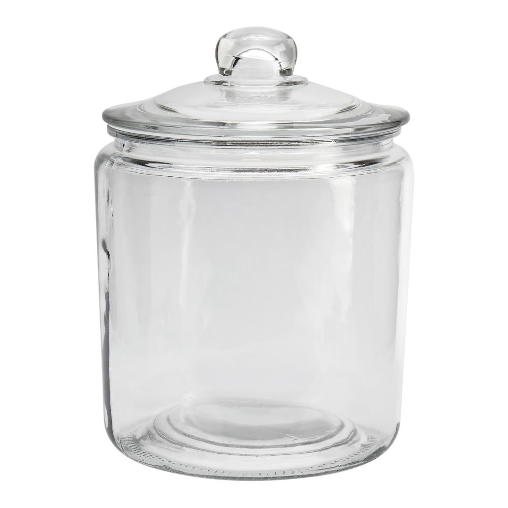 Majestic Gifts T-200 Classic clear 8 in. High Quality Glass Cookie Jar, 1 -  Kroger