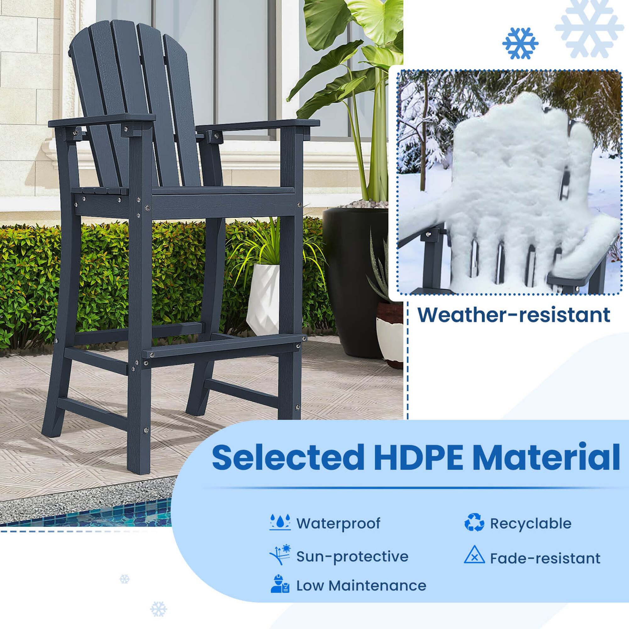 Costway HCST03016 stools - View #3