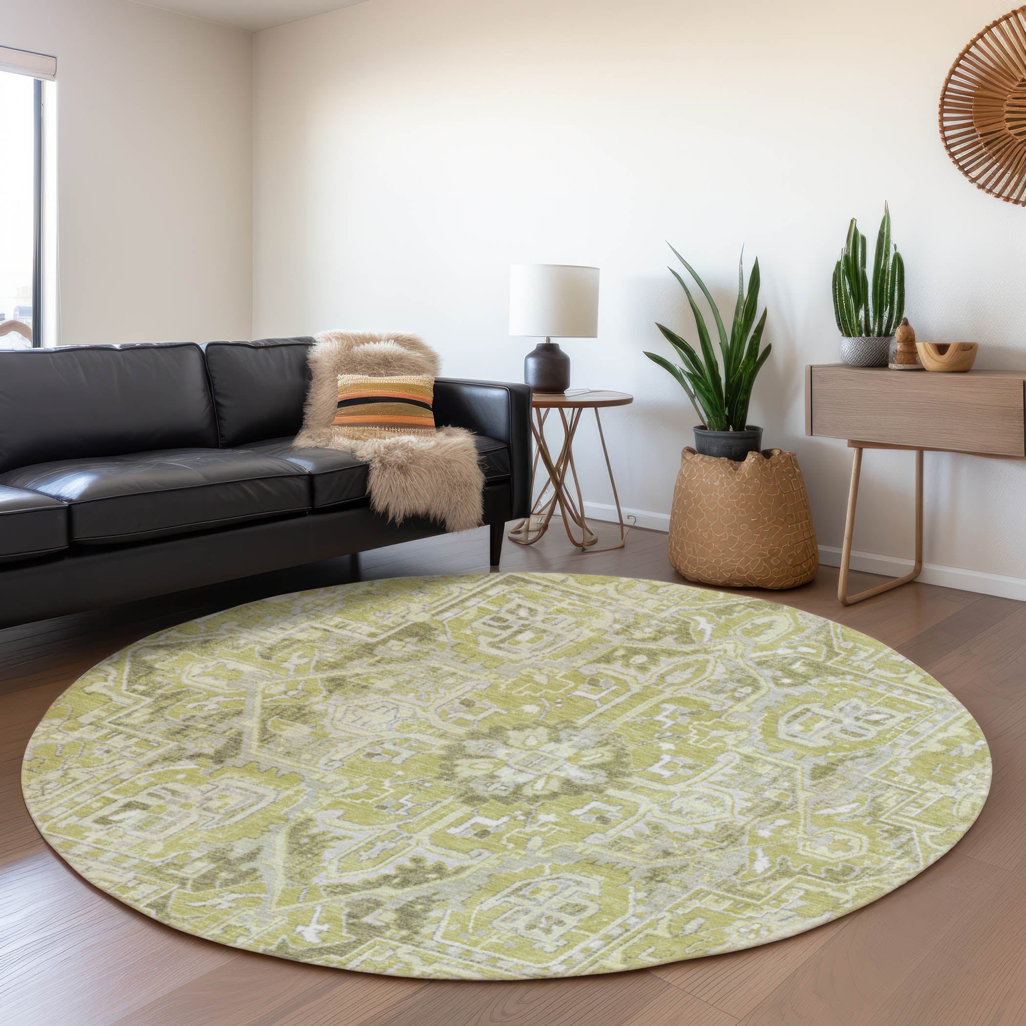 Addison Rugs AMF526OR10X14 Mayfield AMF526OR 10 x 14 (ft) Loomed Polyester Orange Rectangular Indoor Abstract Machine washable Area rug
