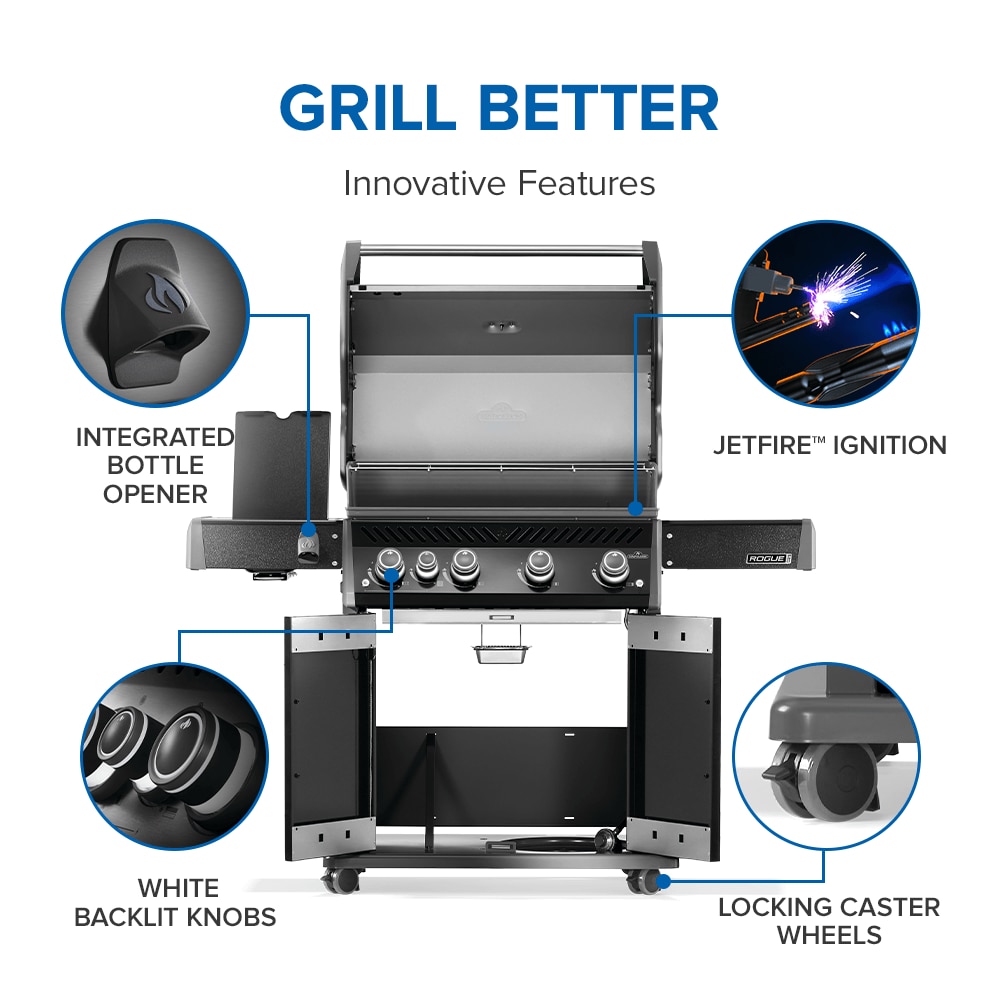 NAPOLEON RP525SIBPK-2 Gas-Grill - View #7