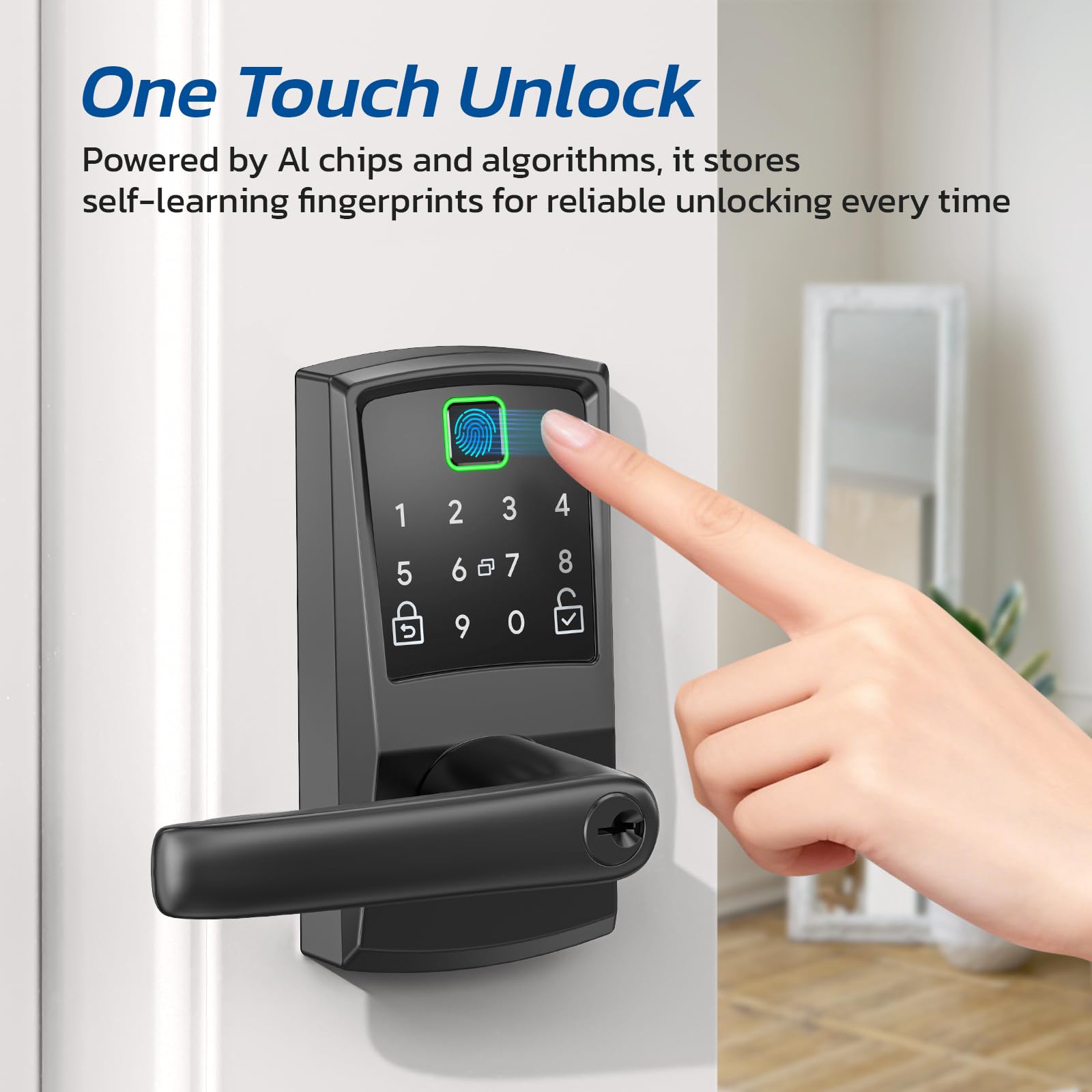 Oyezvary LOZ0803O246 Electronic-Door-Locks - View #3