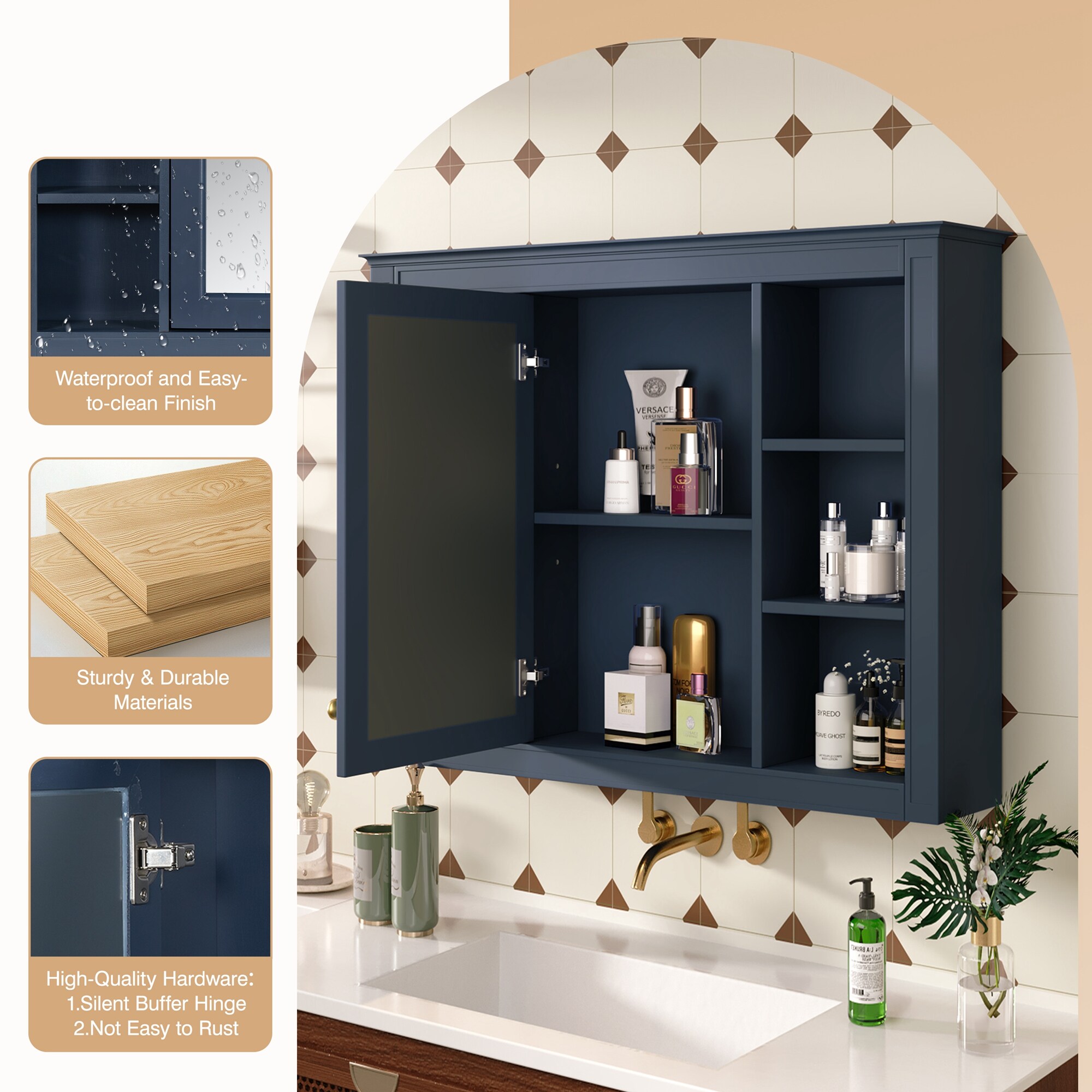 Lirago FXL20607-605A78 Bathroom-Medicine-Cabinets - View #4