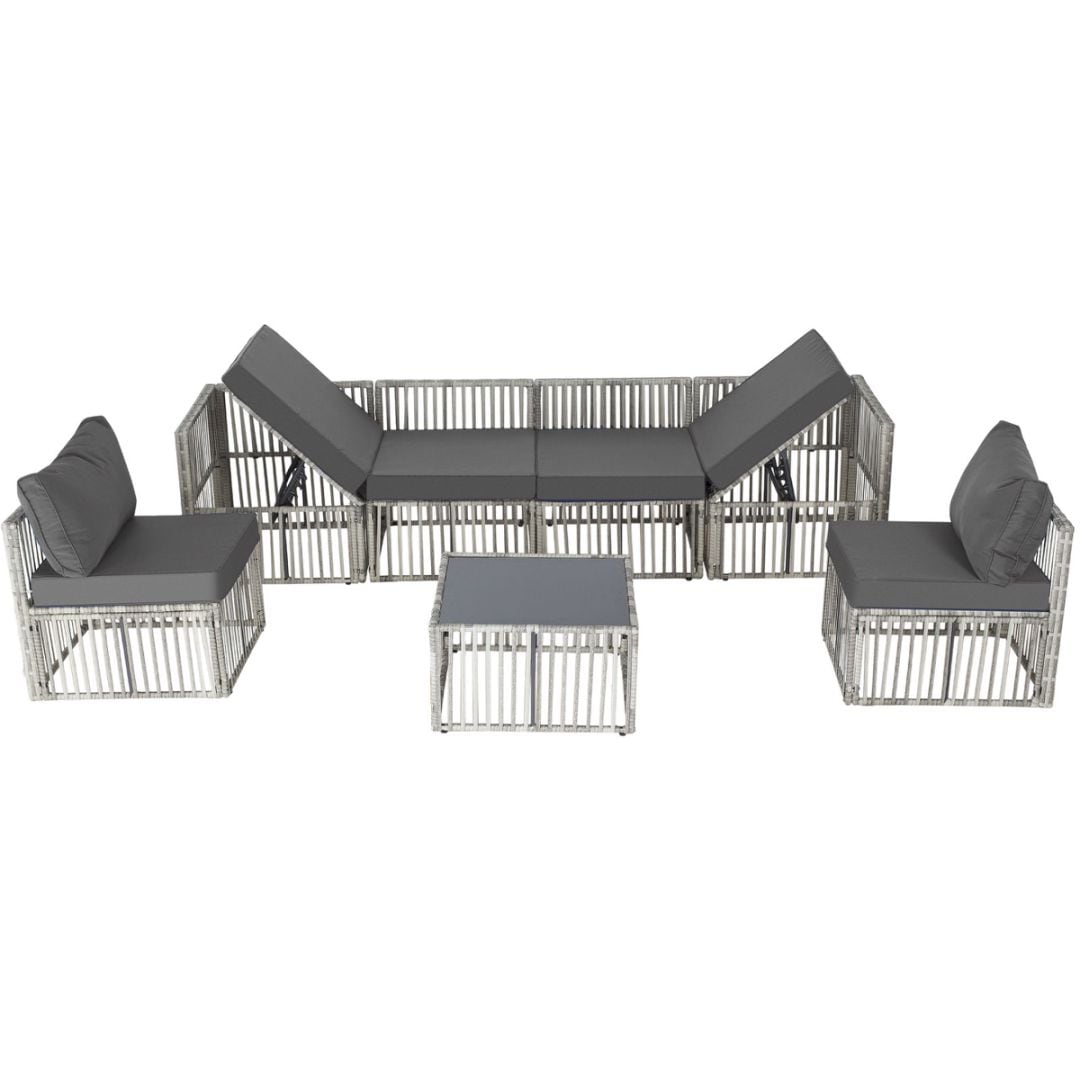 EarlGrove LS-HBKT0012GYGY Patio-Conversation-Sets - View #3