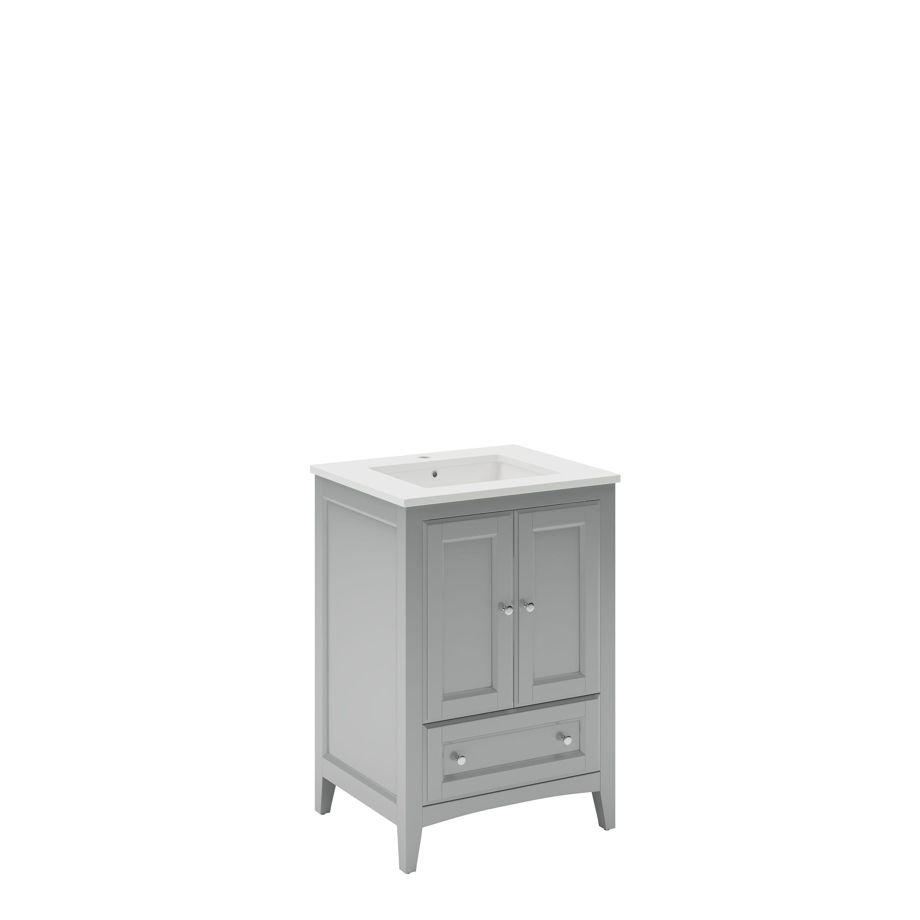 Fresca FCB2024GR-CWH-U Bath-Vanity-Combo - View #2
